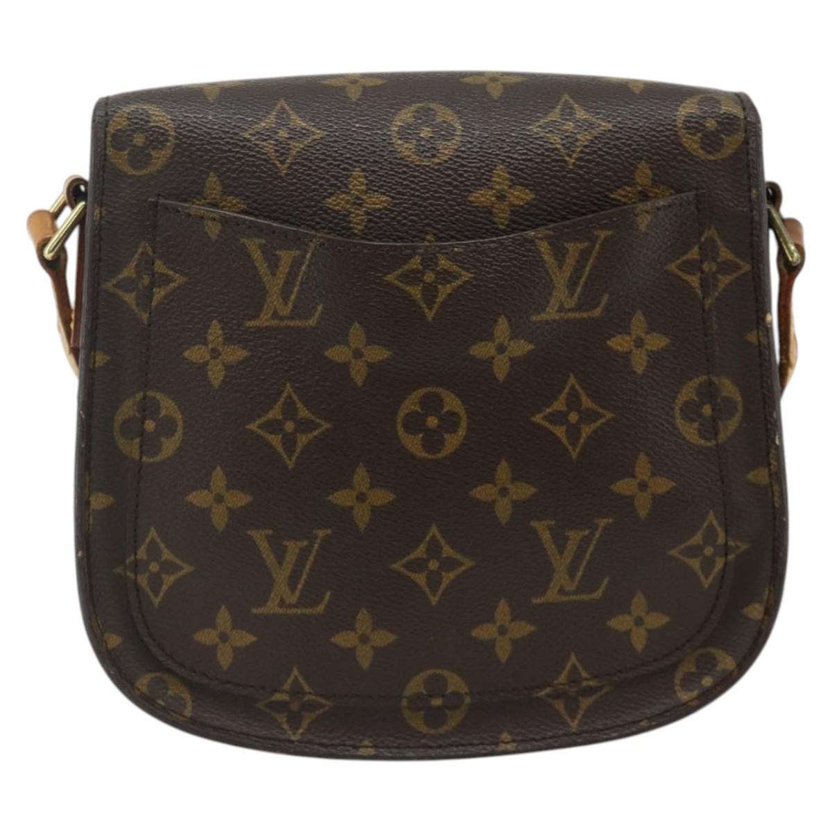 LOUIS VUITTON Monogram Saint Cloud MM Shoulder Bag M51243 LV Auth ep14201