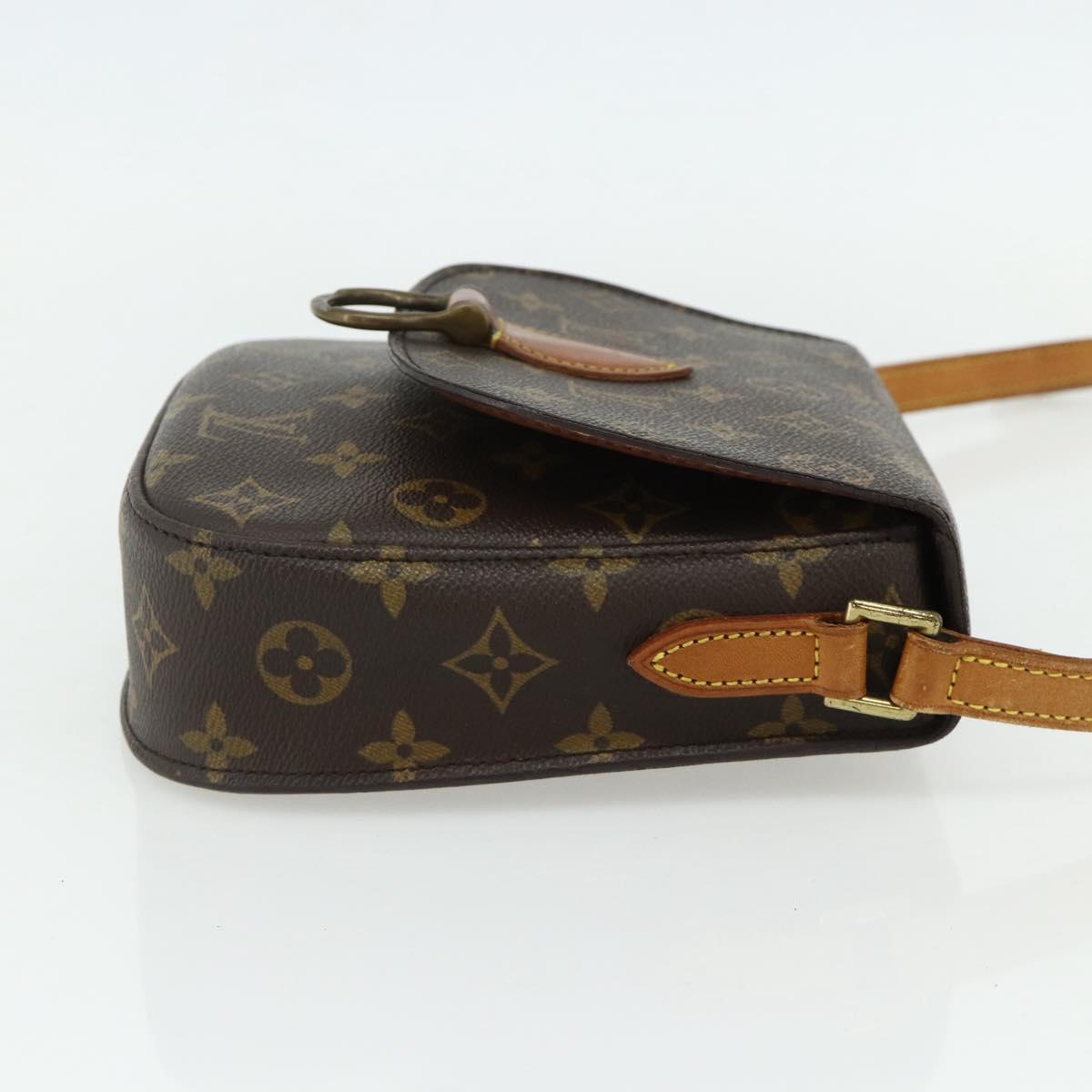 LOUIS VUITTON Monogram Saint Cloud MM Shoulder Bag M51243 LV Auth ep14201