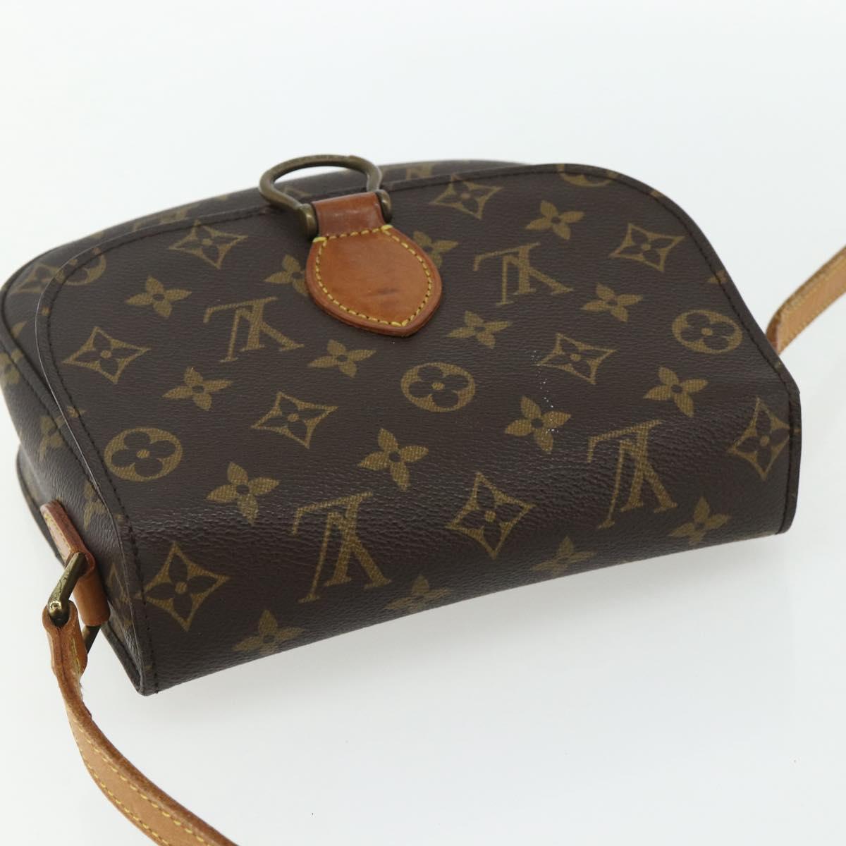LOUIS VUITTON Monogram Saint Cloud MM Shoulder Bag M51243 LV Auth ep14201