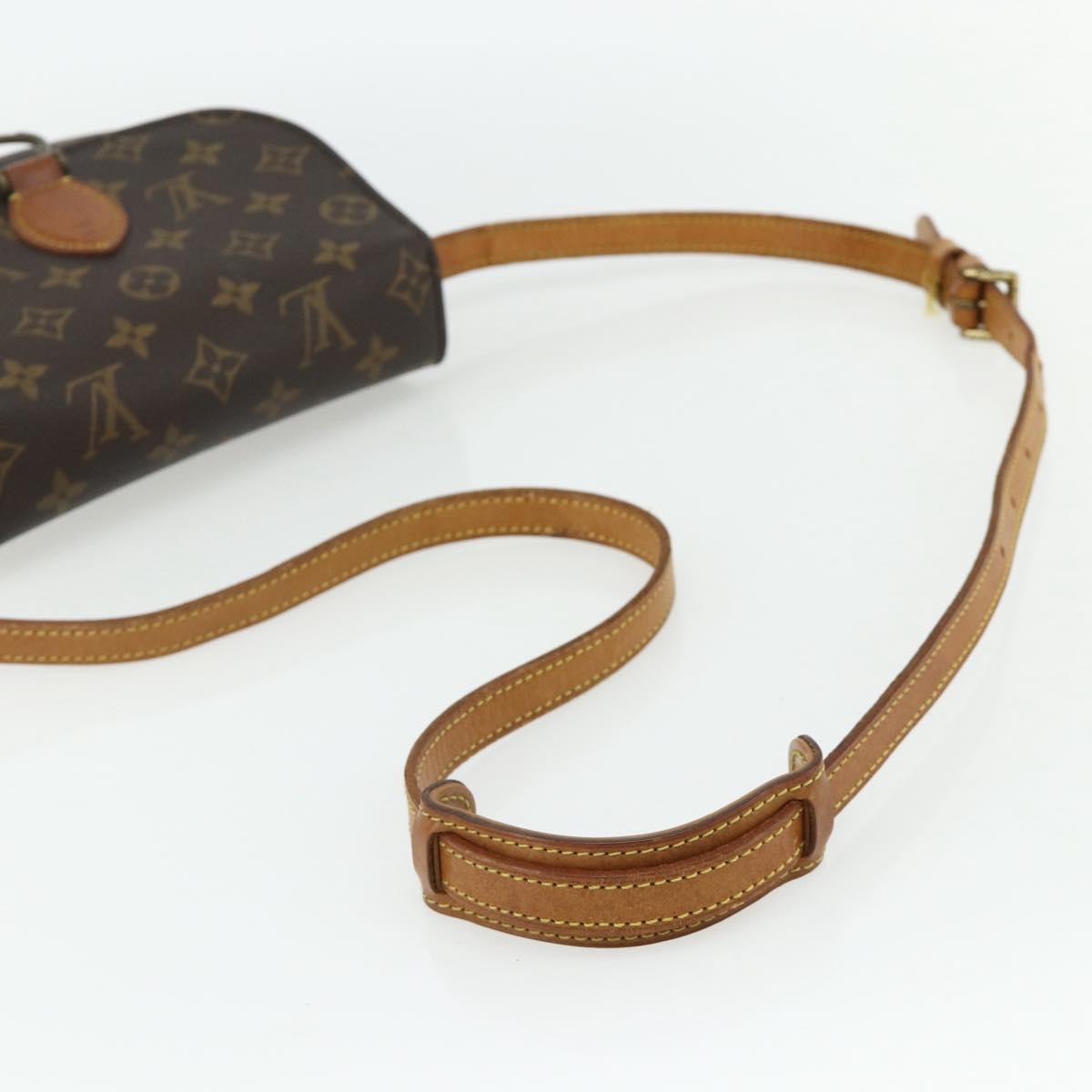 LOUIS VUITTON Monogram Saint Cloud MM Shoulder Bag M51243 LV Auth ep14201