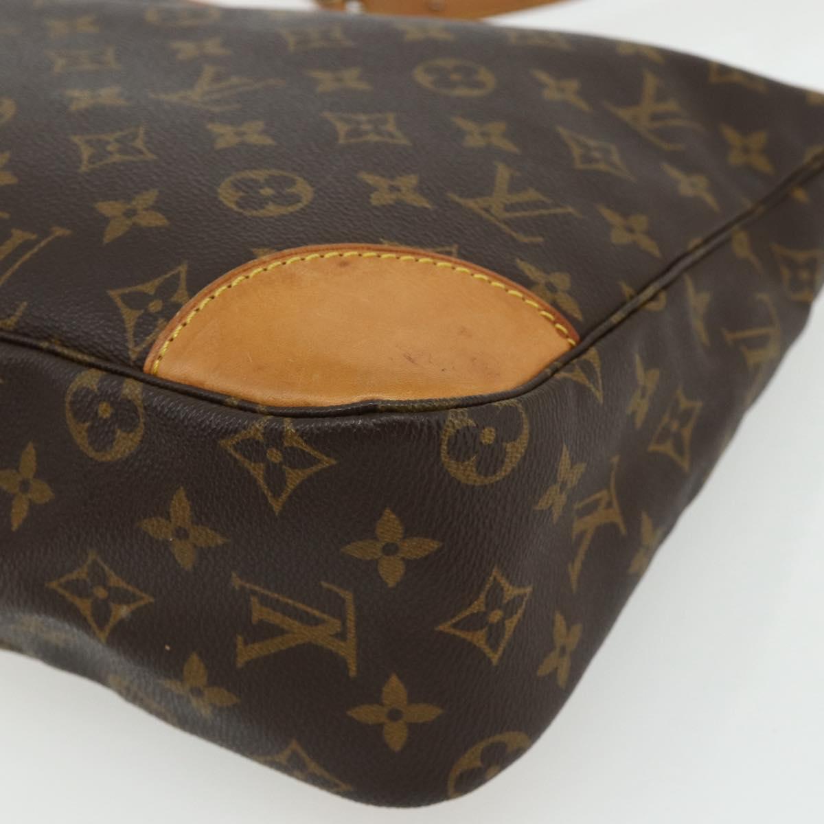 LOUIS VUITTON Monogram Boulogne 30 Shoulder Bag M51265 LV Auth ep14210