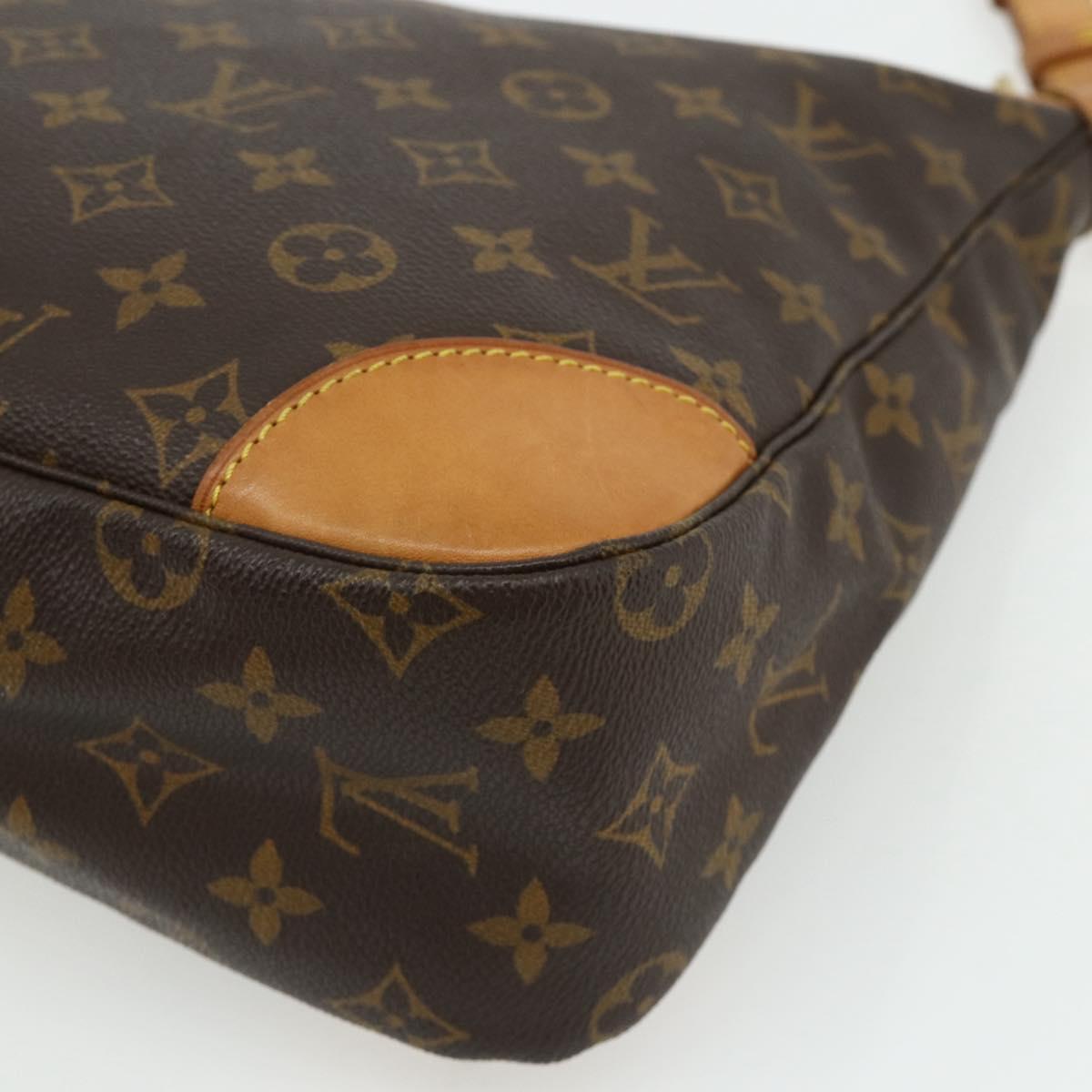 LOUIS VUITTON Monogram Boulogne 30 Shoulder Bag M51265 LV Auth ep14210