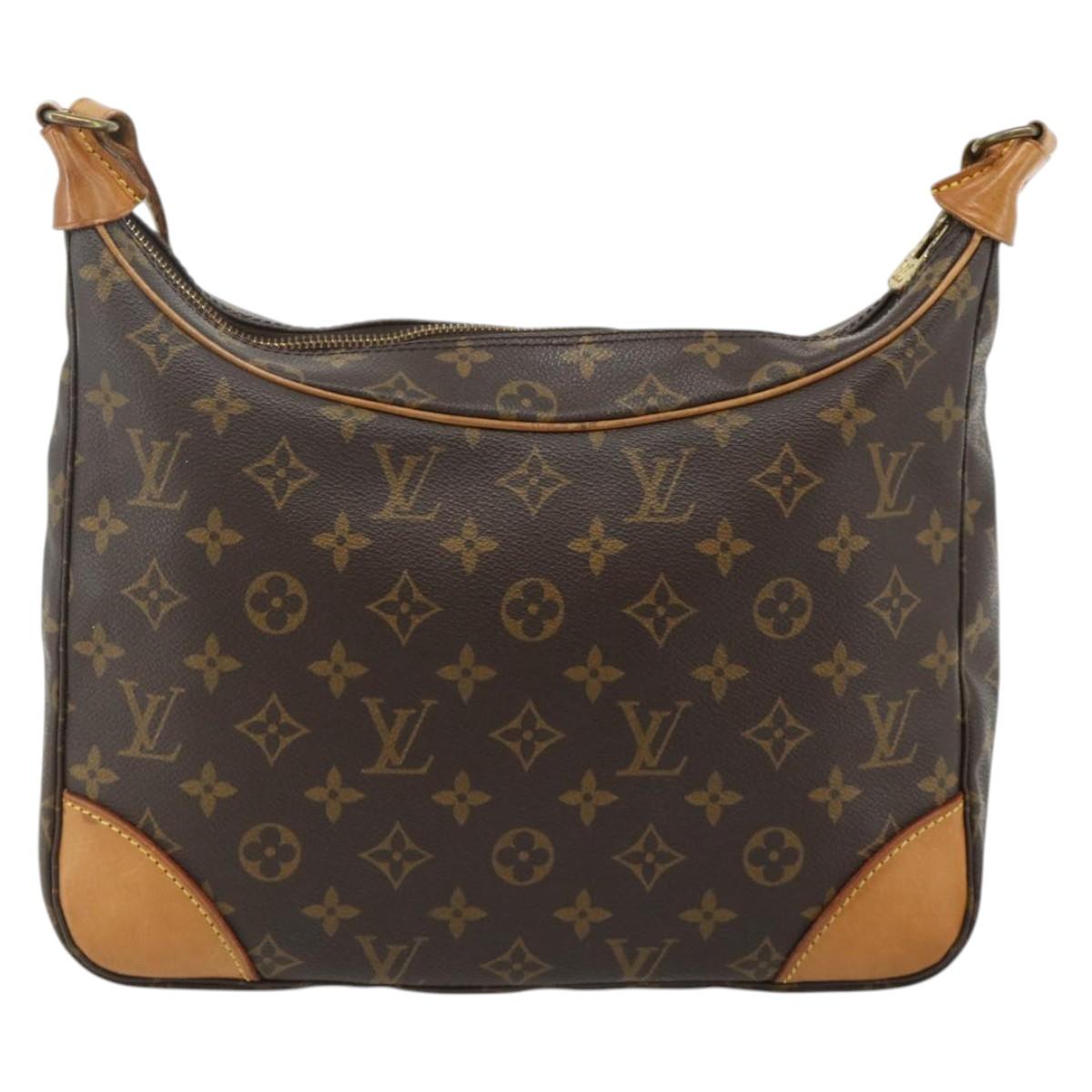 LOUIS VUITTON Monogram Boulogne 30 Shoulder Bag M51265 LV Auth ep14210