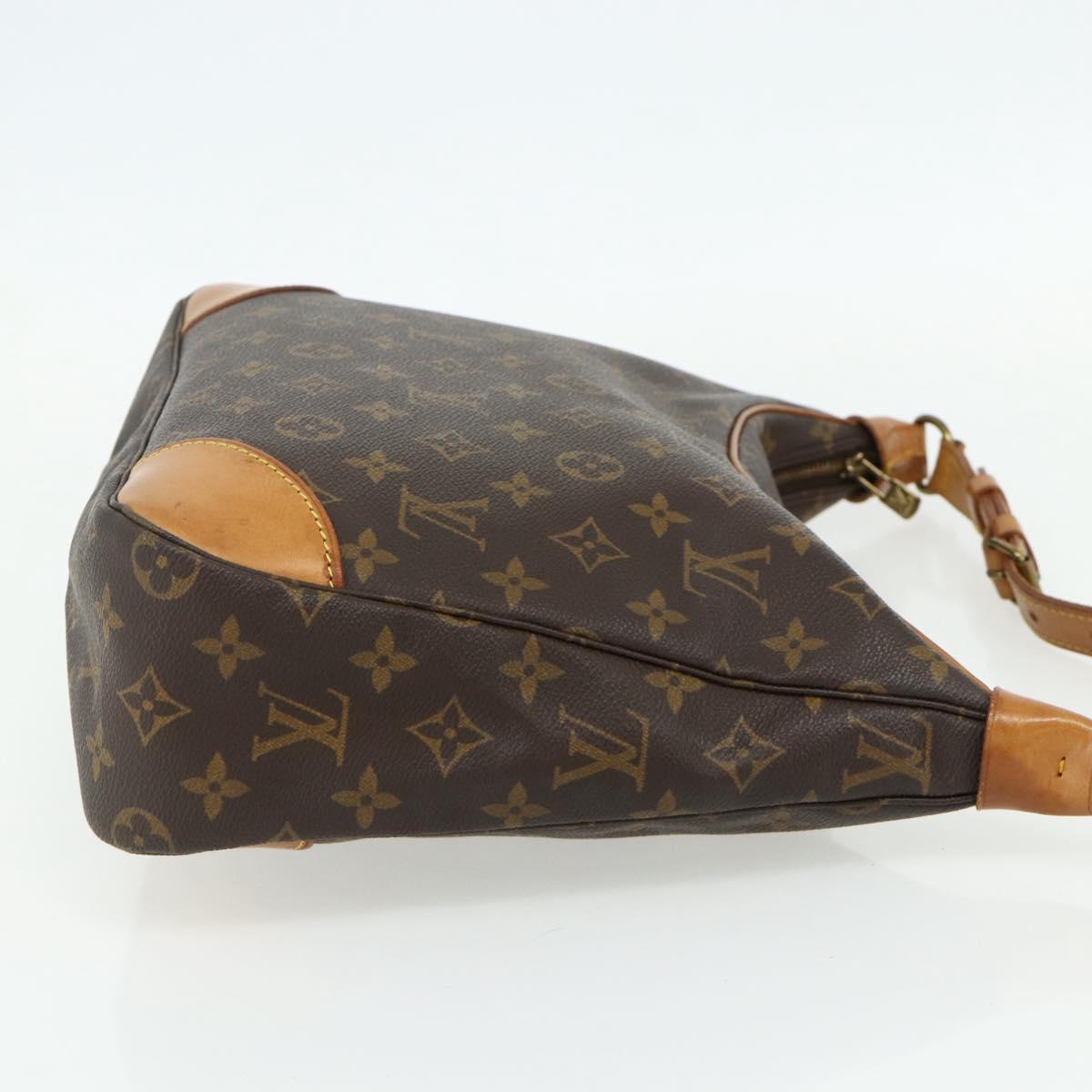 LOUIS VUITTON Monogram Boulogne 30 Shoulder Bag M51265 LV Auth ep14210