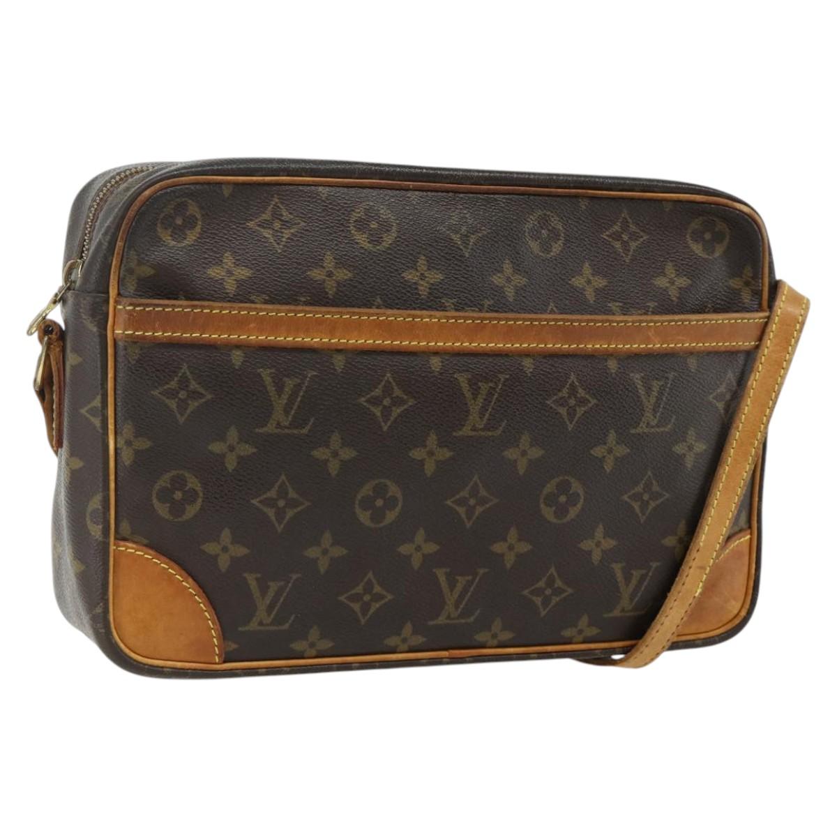 LOUIS VUITTON Monogram Trocadero 30 Shoulder Bag M51272 LV Auth ep14215