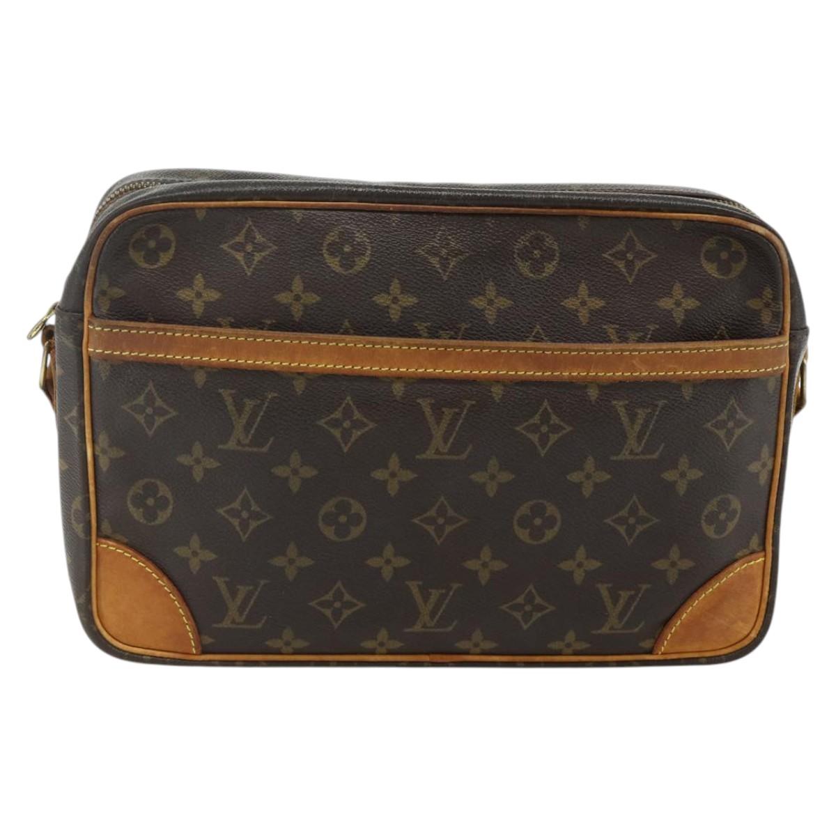 LOUIS VUITTON Monogram Trocadero 30 Shoulder Bag M51272 LV Auth ep14215