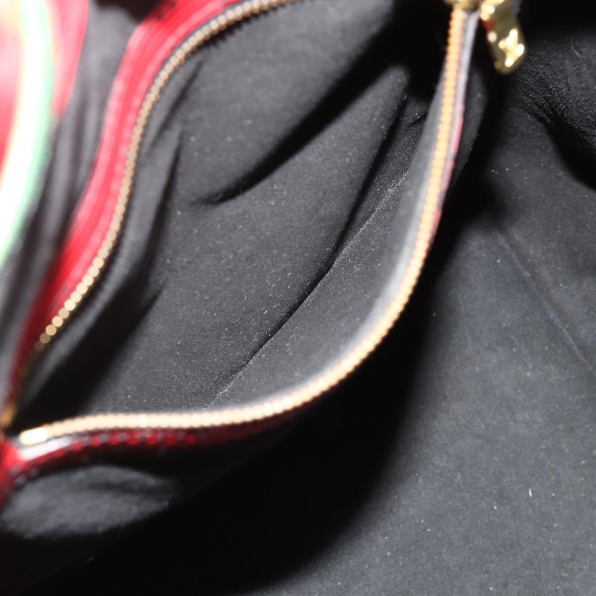 LOUIS VUITTON Epi Noe Shoulder Bag Tricolor Red Blue M44084 LV Auth ep14220