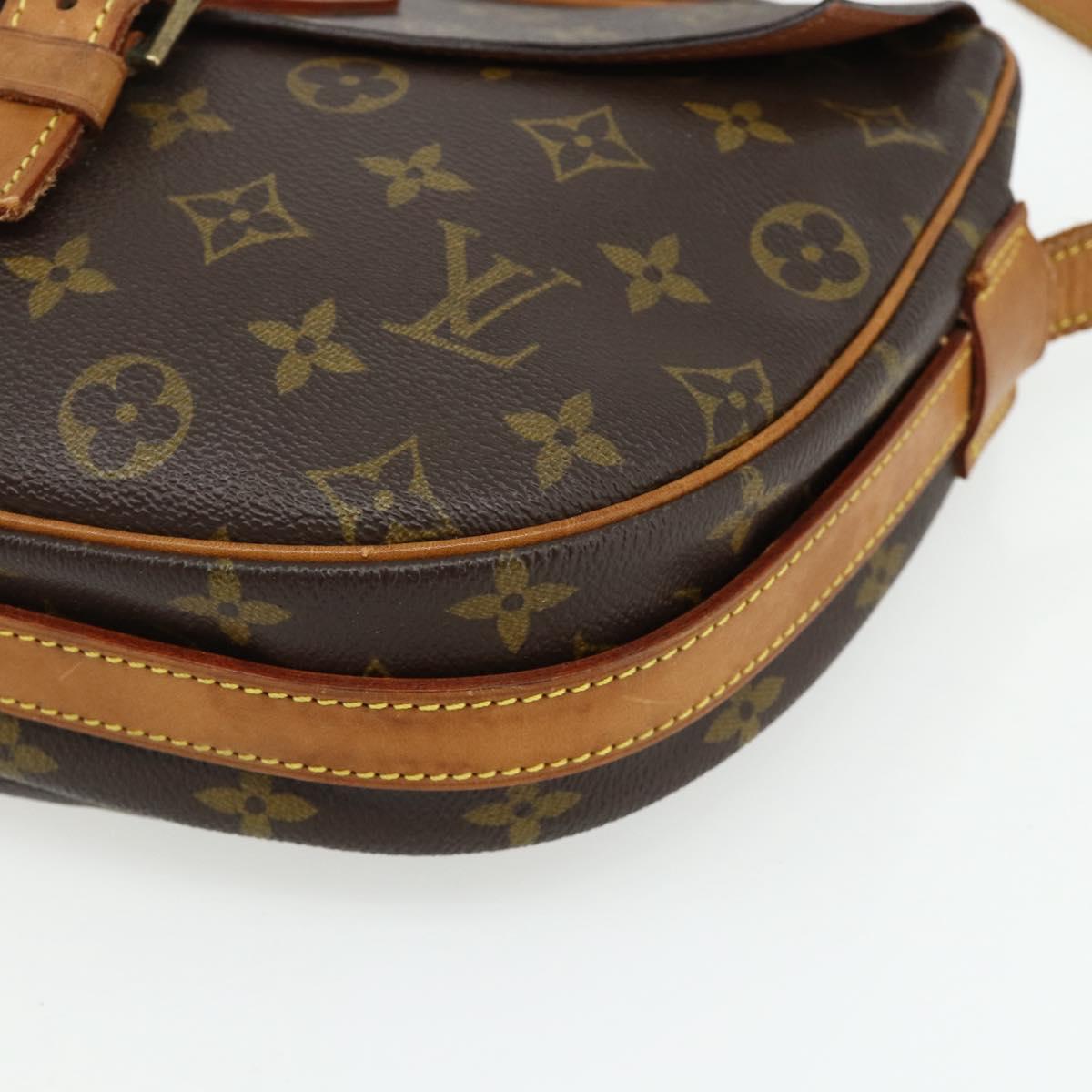 LOUIS VUITTON Monogram Jeune Fille GM Shoulder Bag M51225 LV Auth ep14236