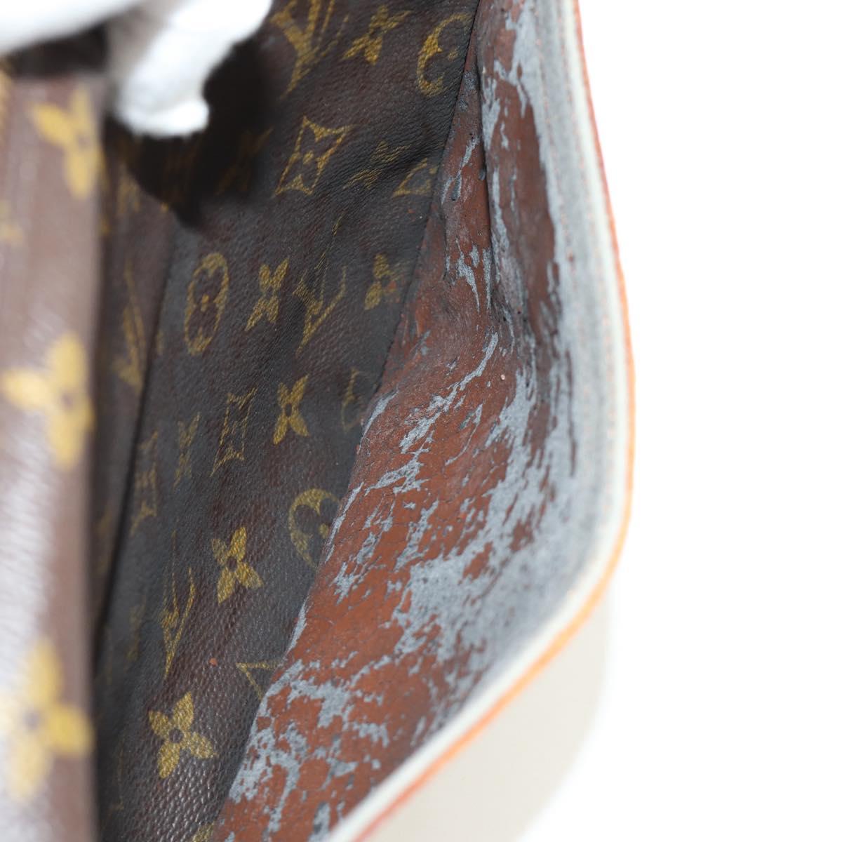 LOUIS VUITTON Monogram Jeune Fille GM Shoulder Bag M51225 LV Auth ep14236