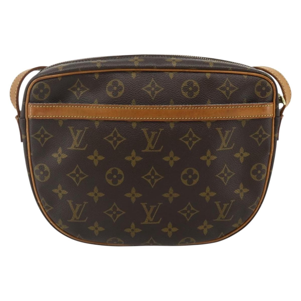 LOUIS VUITTON Monogram Jeune Fille GM Shoulder Bag M51225 LV Auth ep14236