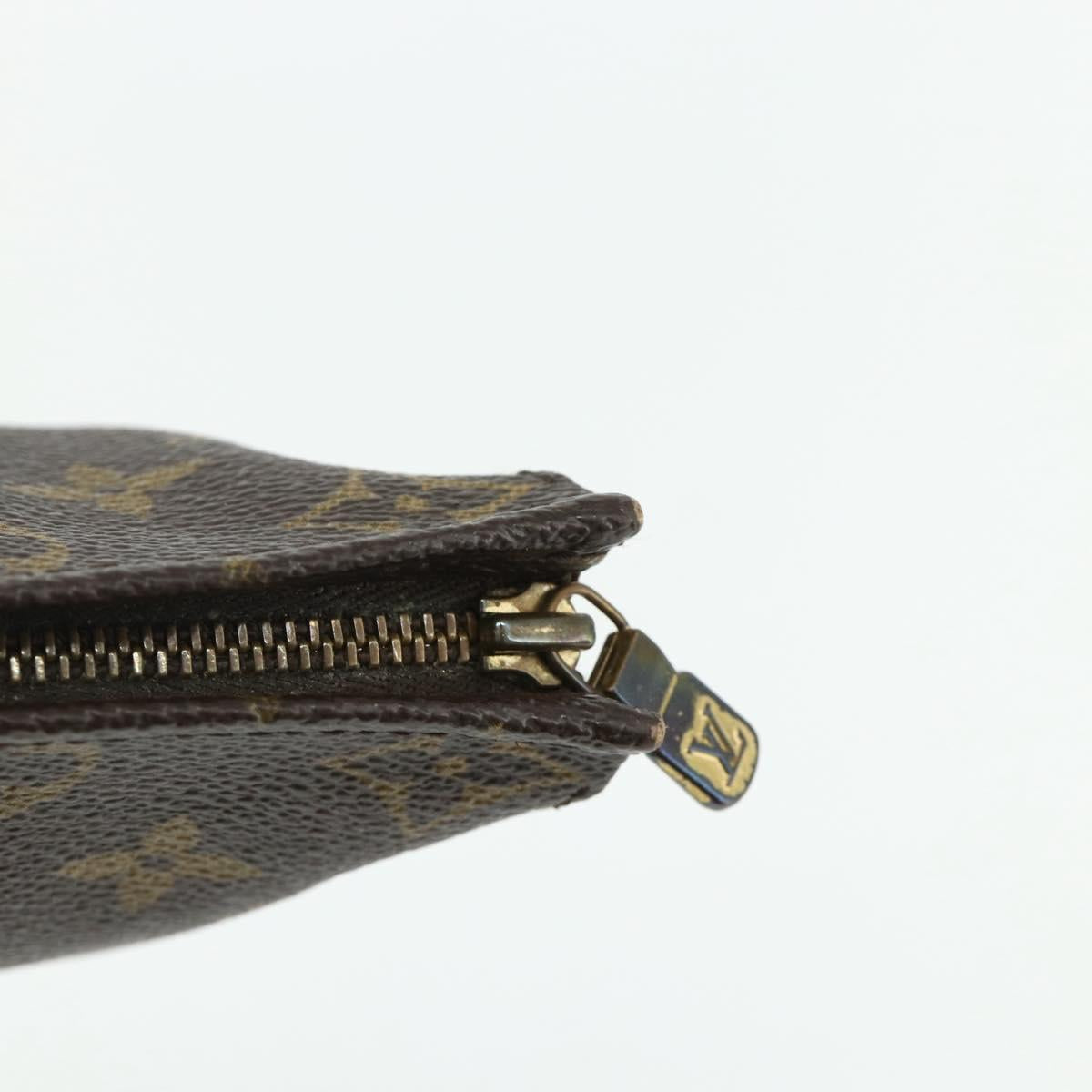 LOUIS VUITTON Monogram Poche Toilette 19 Pouch M47544 LV Auth ep14279