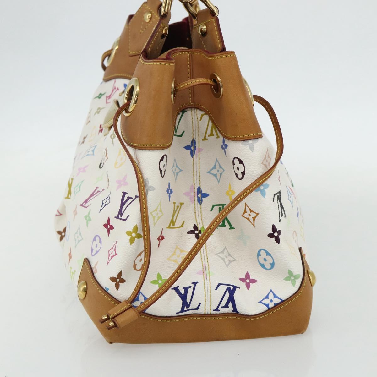 LOUIS VUITTON Monogram Multicolor Ursula Tote Bag White M40123 LV Auth ep14291V