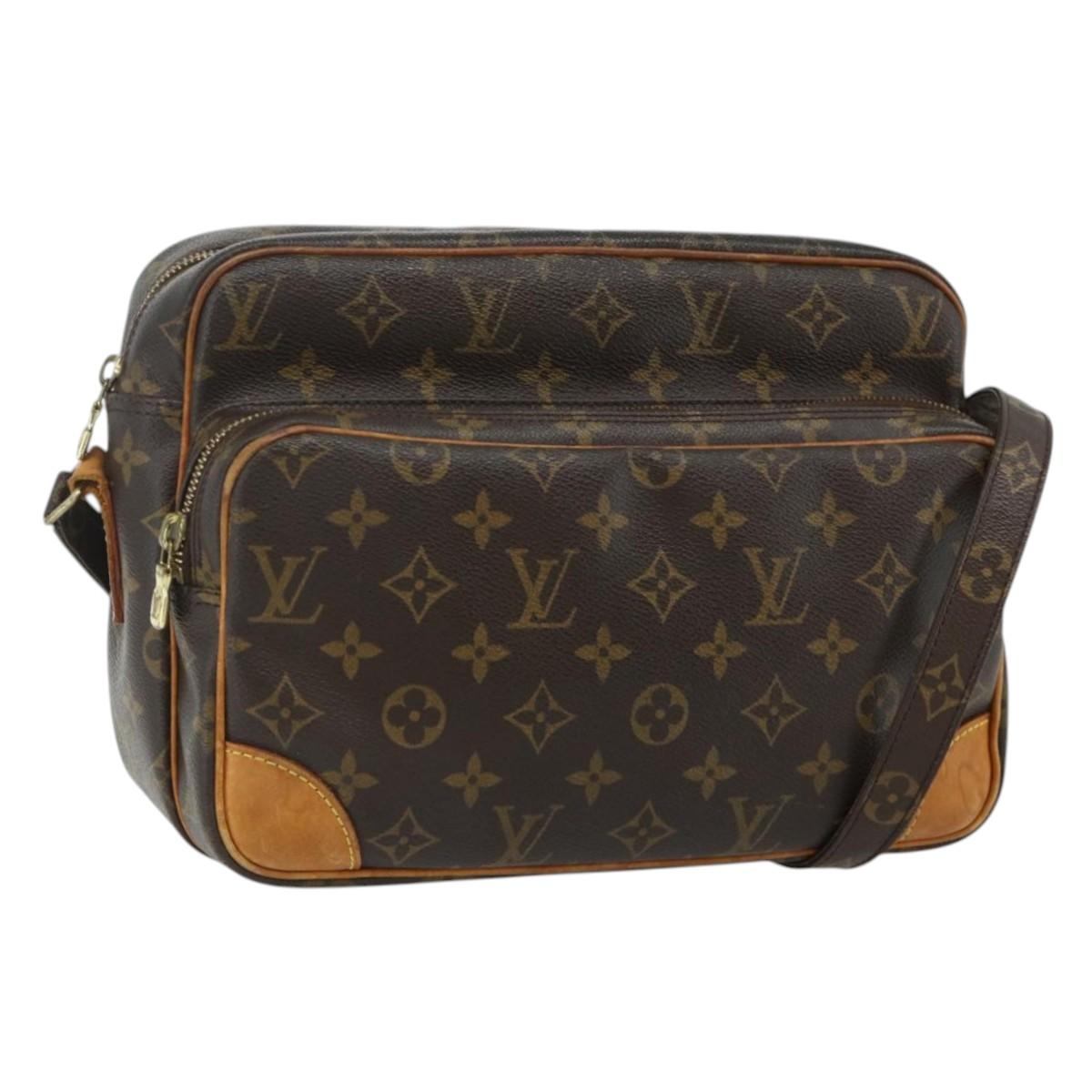 LOUIS VUITTON Monogram Nile Shoulder Bag M45244 LV Auth ep14297