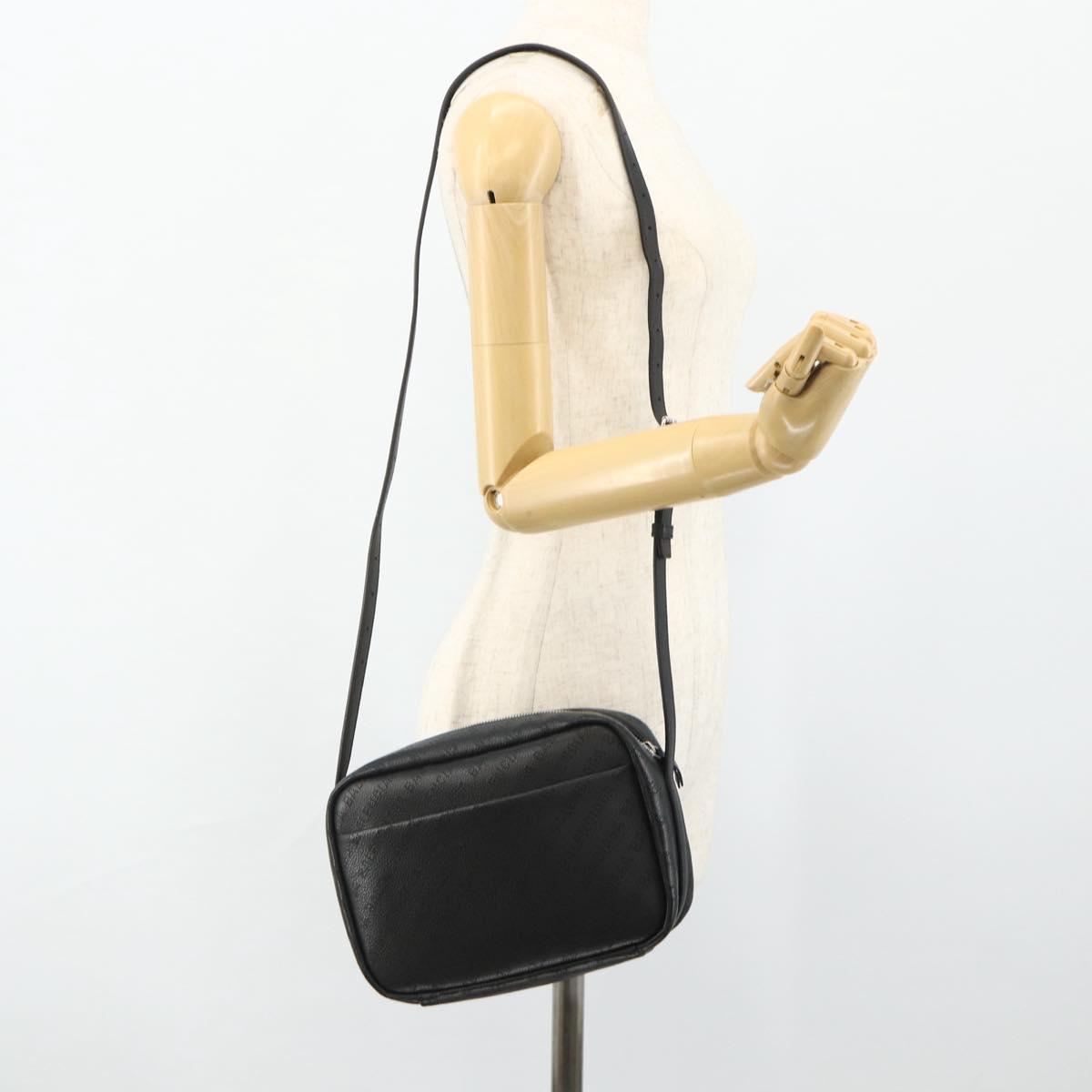 BALENCIAGA Every Day Shoulder Bag Leather Black 679267 Auth ep14300V