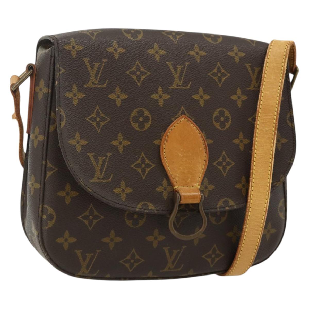 LOUIS VUITTON Monogram Saint Cloud GM Shoulder Bag M51242 LV Auth ep14303