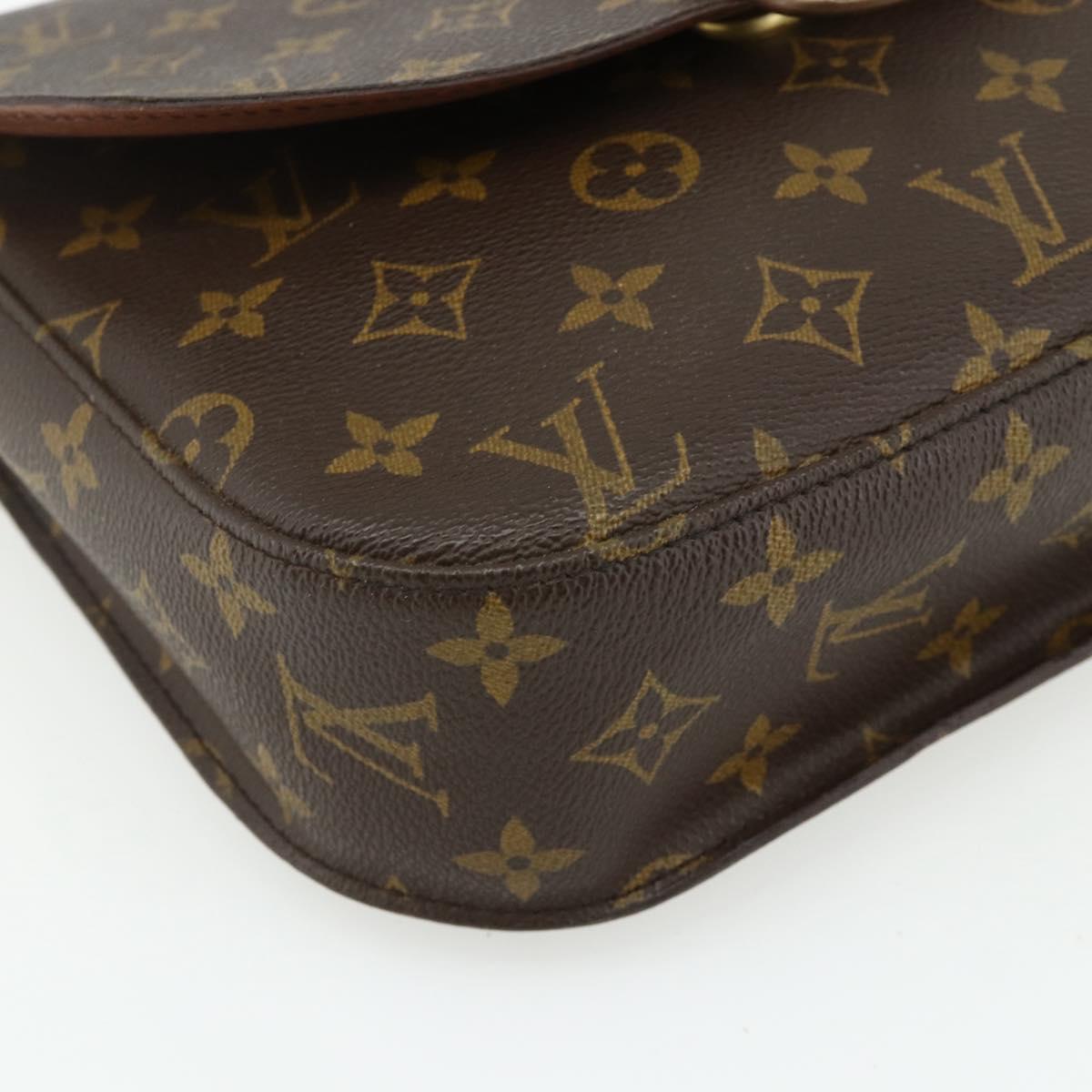 LOUIS VUITTON Monogram Saint Cloud GM Shoulder Bag M51242 LV Auth ep14303