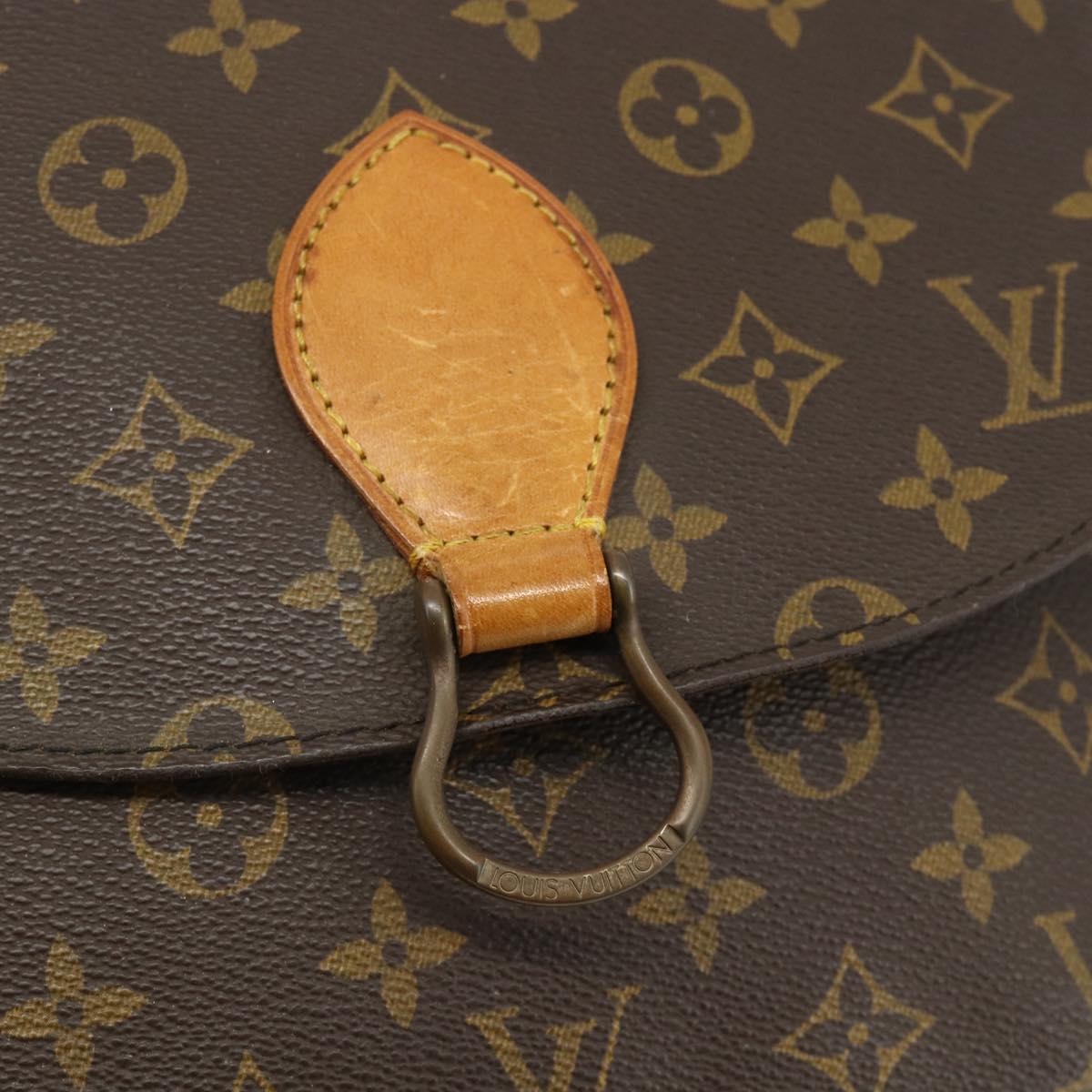 LOUIS VUITTON Monogram Saint Cloud GM Shoulder Bag M51242 LV Auth ep14303