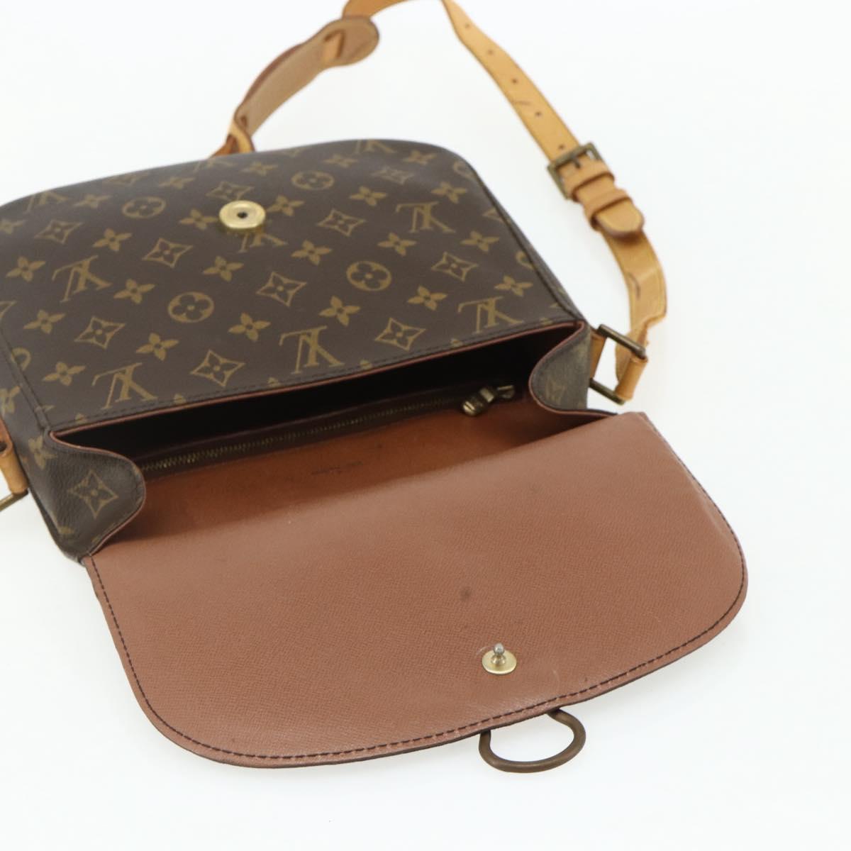 LOUIS VUITTON Monogram Saint Cloud GM Shoulder Bag M51242 LV Auth ep14303