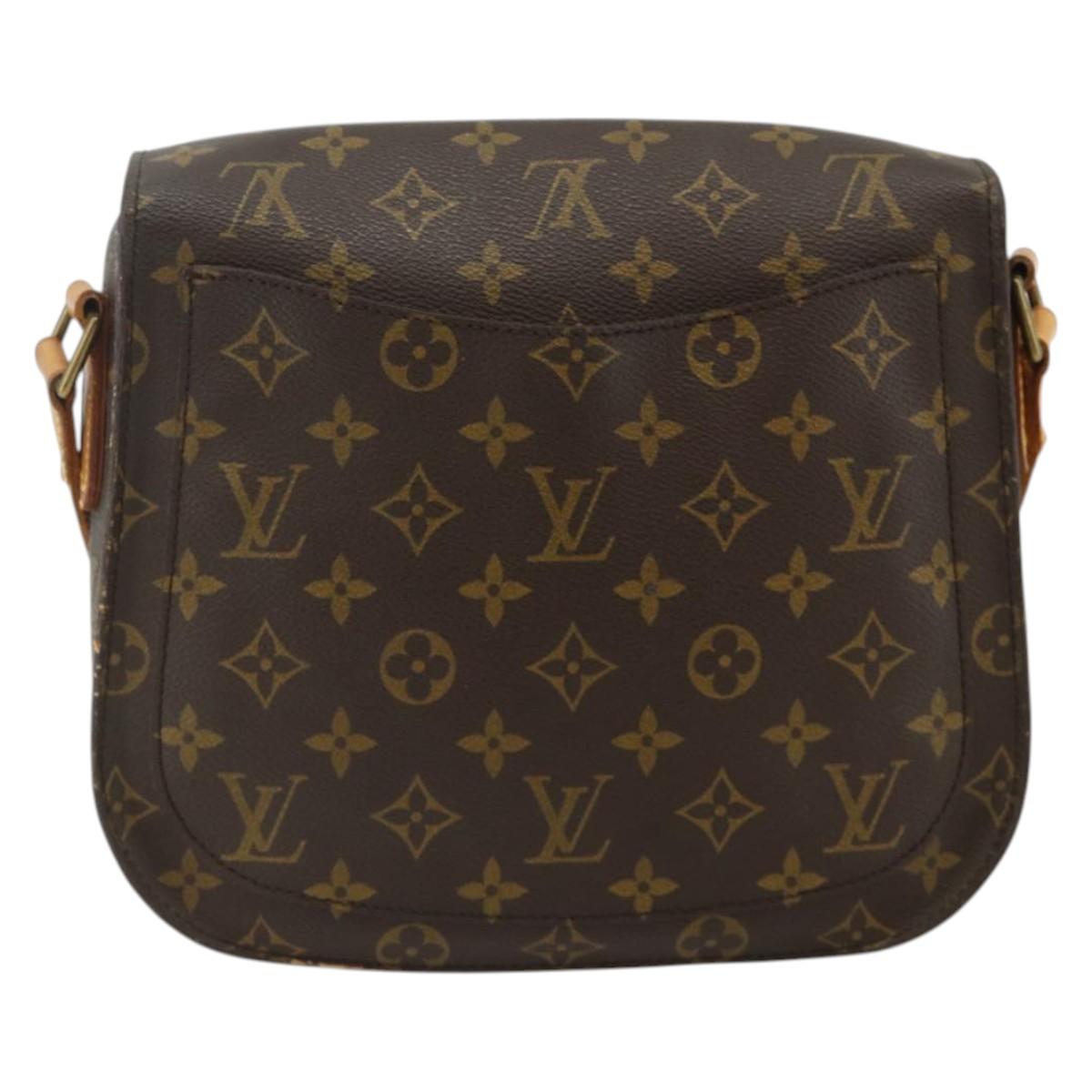 LOUIS VUITTON Monogram Saint Cloud GM Shoulder Bag M51242 LV Auth ep14303