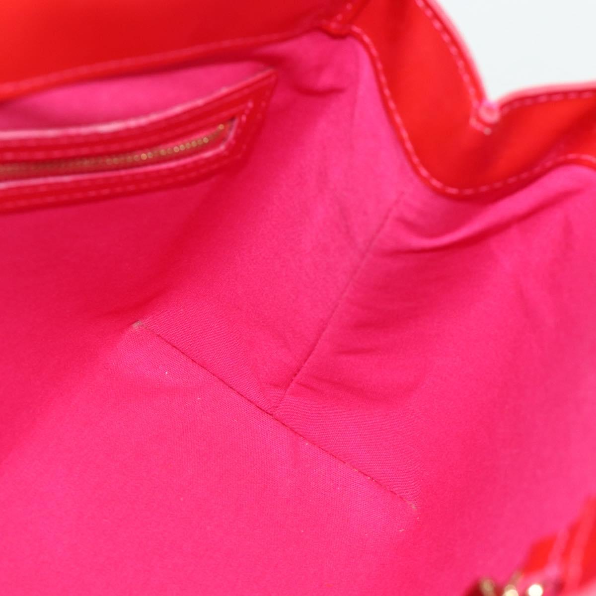 LOUIS VUITTON Monogram Vernis Wilshire PM Hand Bag Rose Pop M93643 Auth ep14308