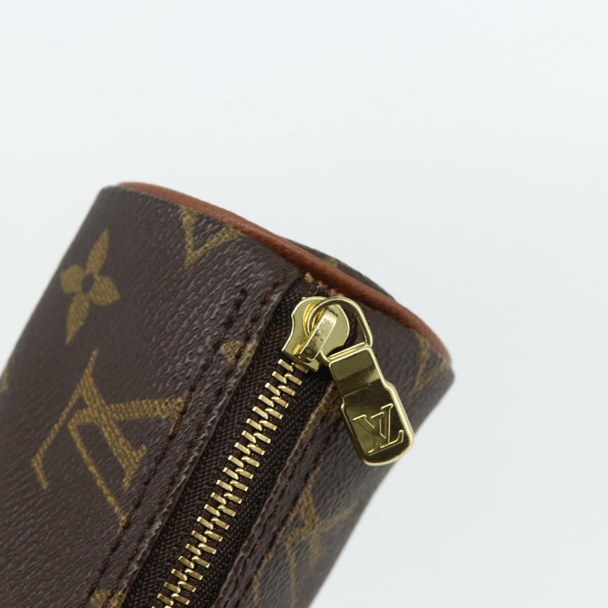 LOUIS VUITTON Monogram Papillon Pouch LV Auth ep14315