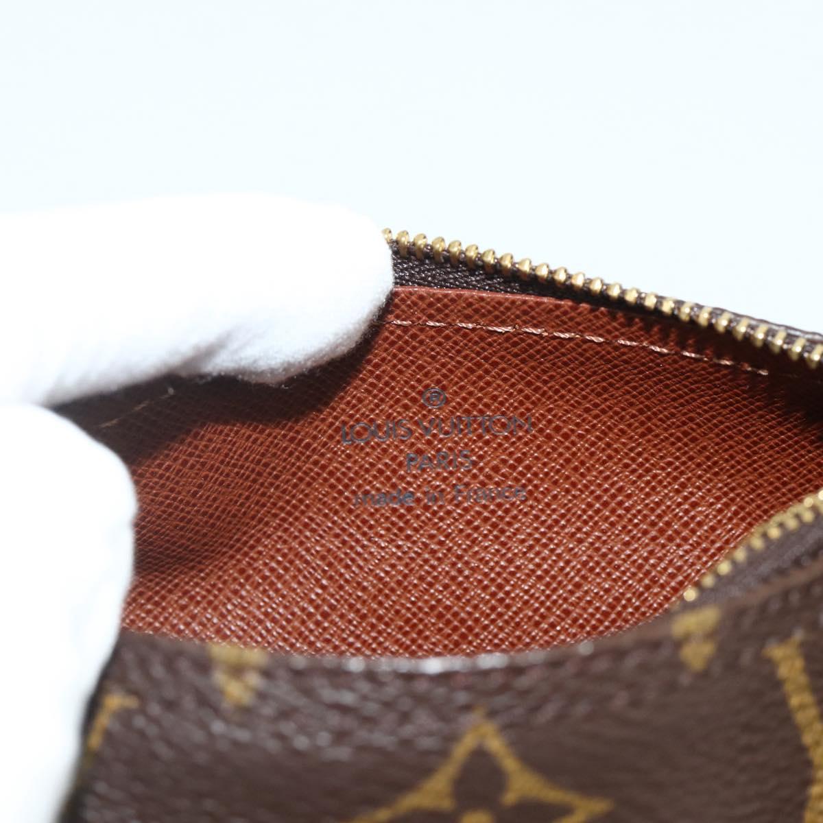 LOUIS VUITTON Monogram Papillon Pouch LV Auth ep14315
