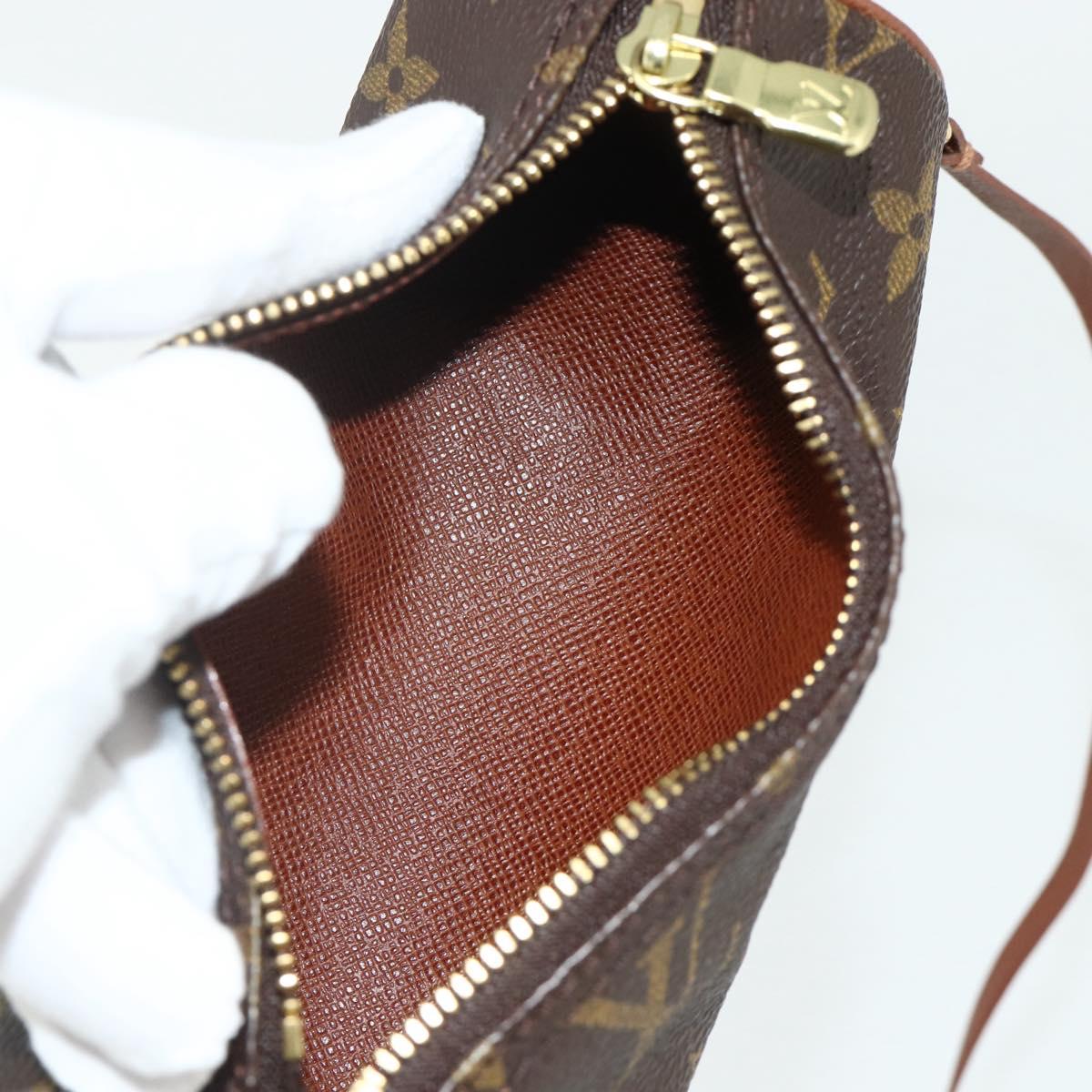 LOUIS VUITTON Monogram Papillon Pouch LV Auth ep14315