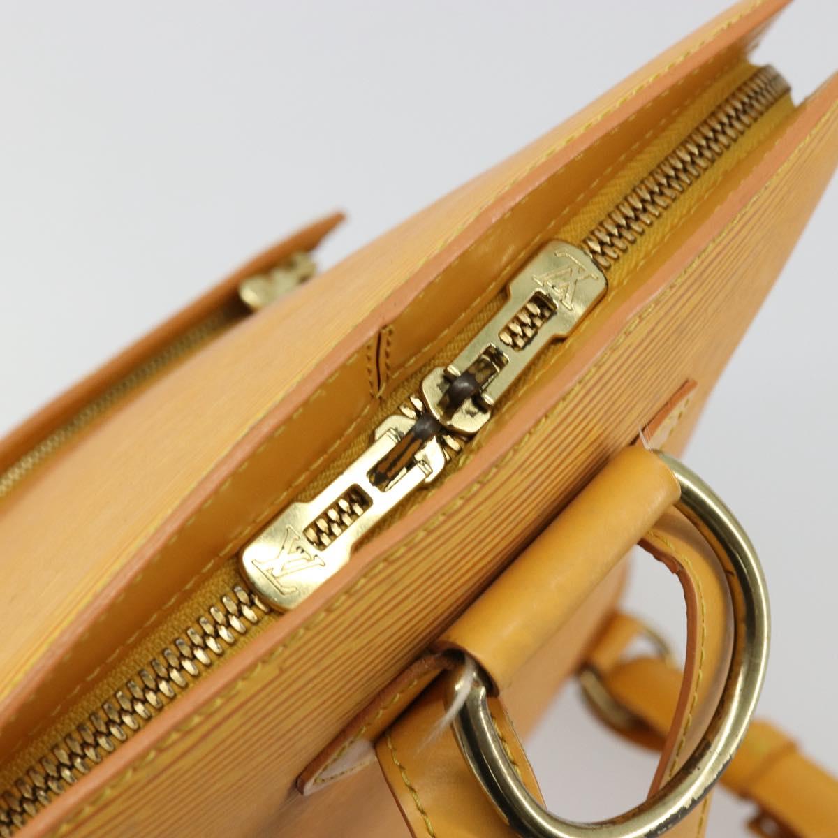 LOUIS VUITTON Epi Coblanc Shoulder Bag Yellow M52293 LV Auth ep14324A