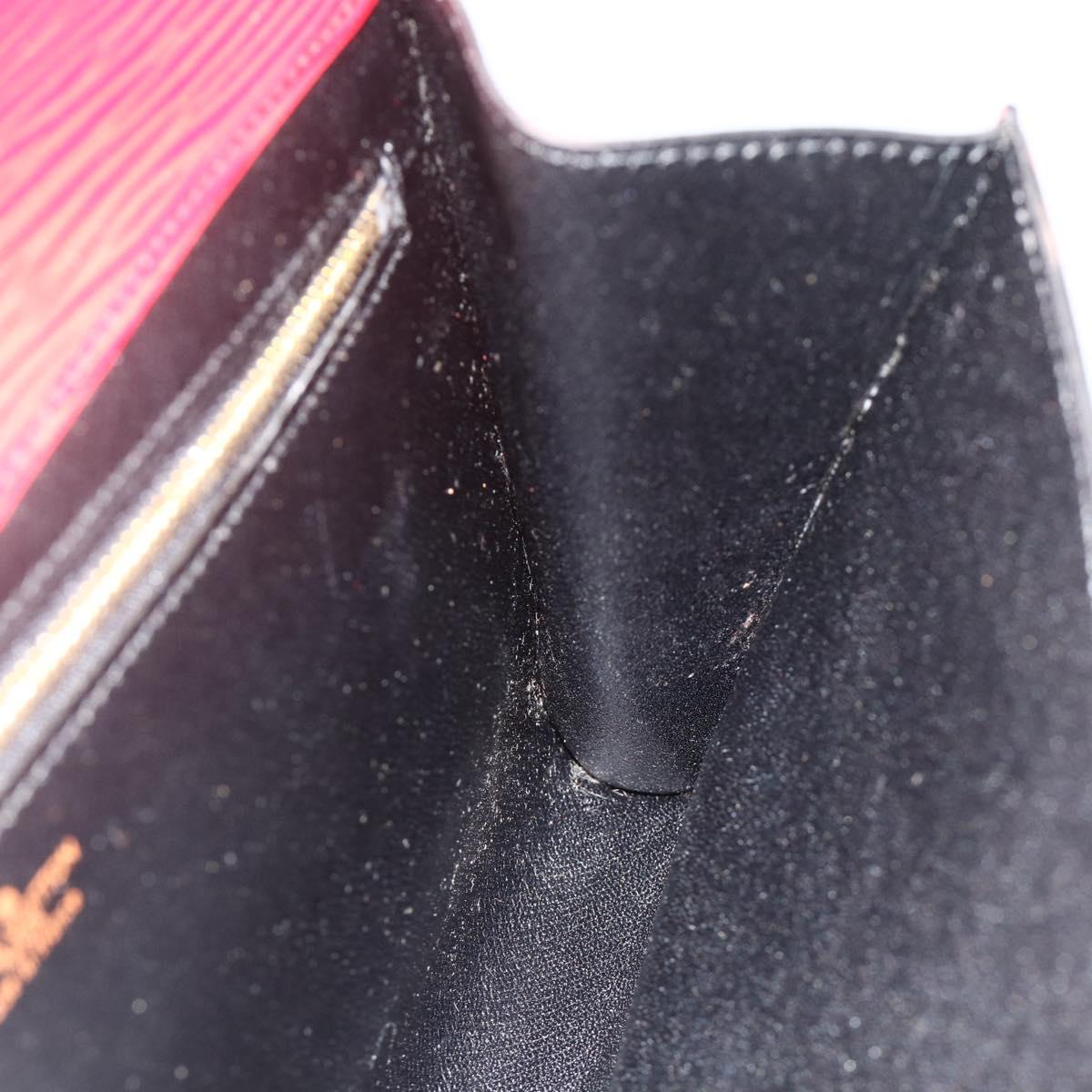 LOUIS VUITTON Epi Art Deco Clutch Bag Red M52637 LV Auth ep14325