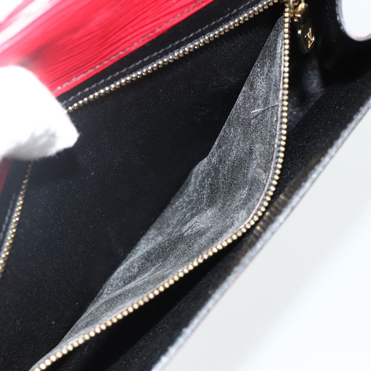 LOUIS VUITTON Epi Art Deco Clutch Bag Red M52637 LV Auth ep14325