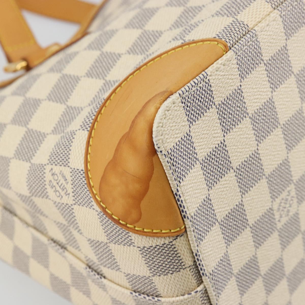 LOUIS VUITTON Damier Azur Hampstead PM Tote Bag N51207 LV Auth ep14336A
