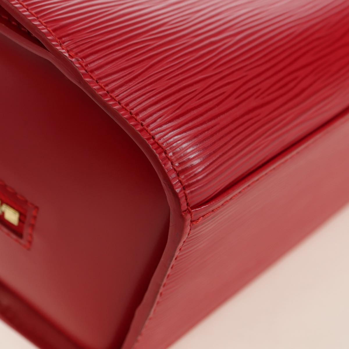 LOUIS VUITTON Epi Pont Neuf Hand Bag Red M52057 LV Auth ep14351SAV