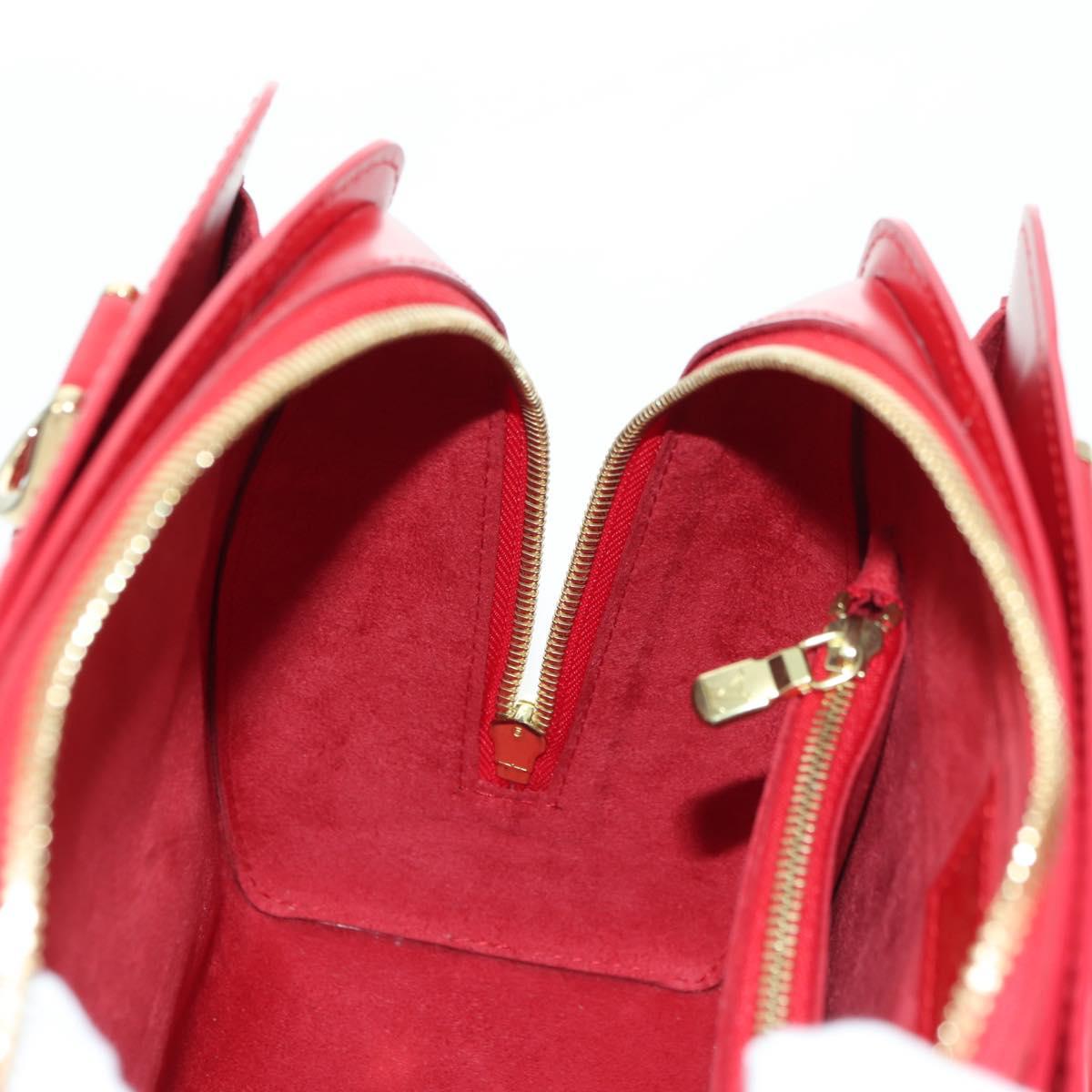 LOUIS VUITTON Epi Pont Neuf Hand Bag Red M52057 LV Auth ep14351SAV