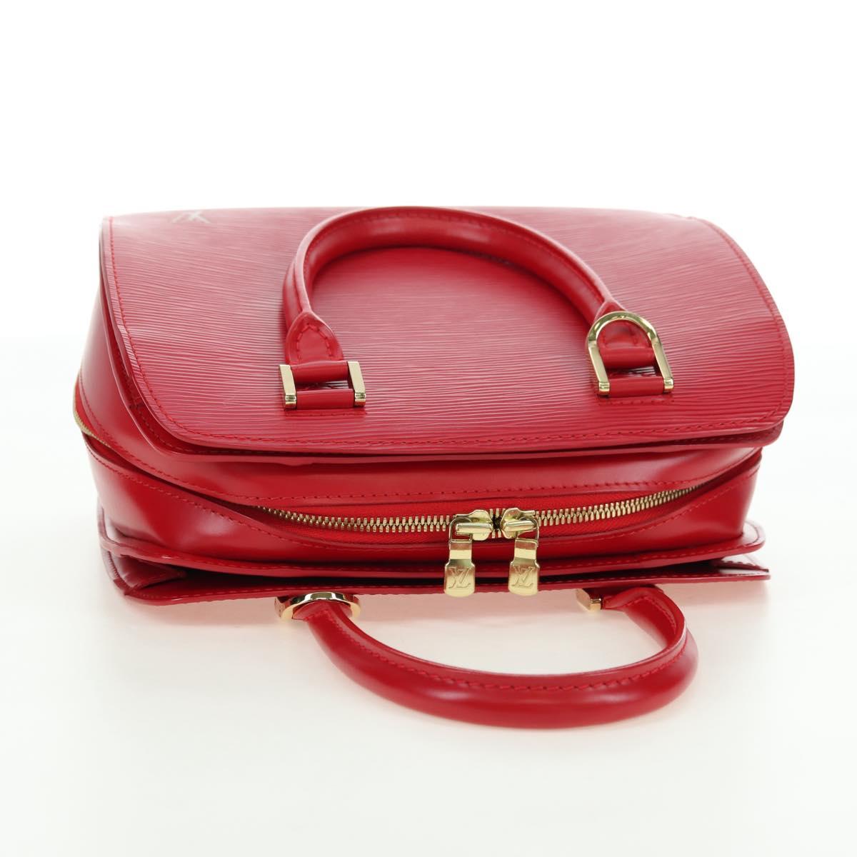 LOUIS VUITTON Epi Pont Neuf Hand Bag Red M52057 LV Auth ep14351SAV