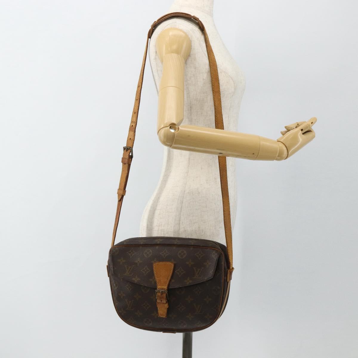LOUIS VUITTON Monogram Jeune Fille GM Shoulder Bag M51225 LV Auth ep14357