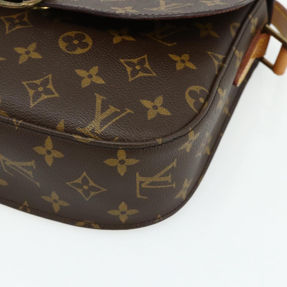 LOUIS VUITTON Monogram Saint Cloud GM Shoulder Bag M51242 LV Auth ep14365A