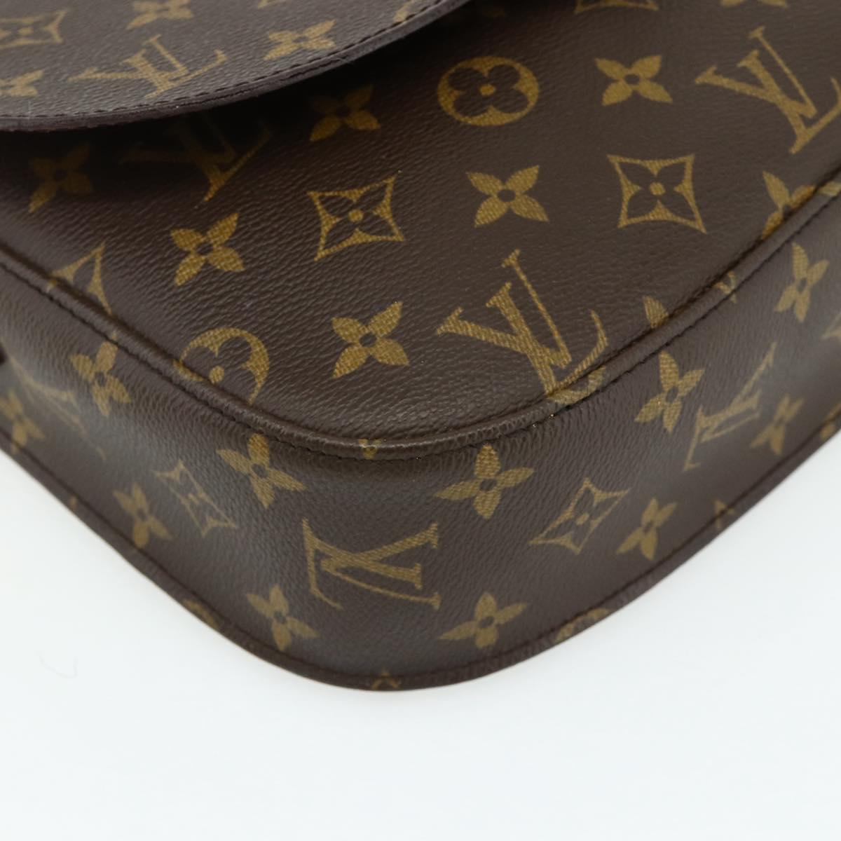 LOUIS VUITTON Monogram Saint Cloud GM Shoulder Bag M51242 LV Auth ep14365A