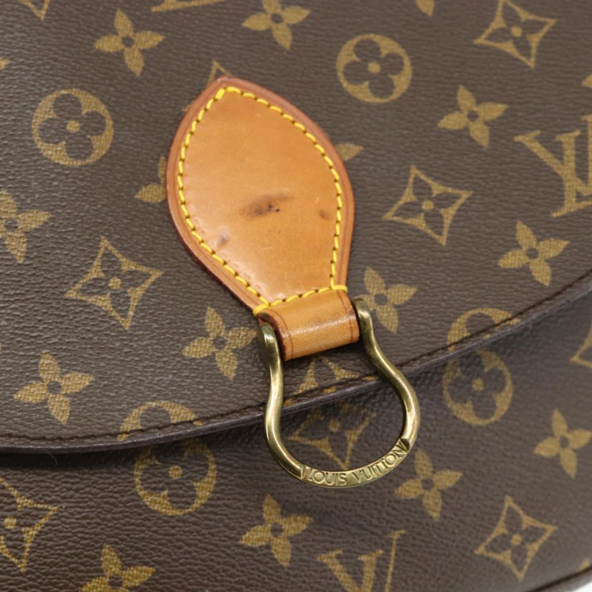 LOUIS VUITTON Monogram Saint Cloud GM Shoulder Bag M51242 LV Auth ep14365A