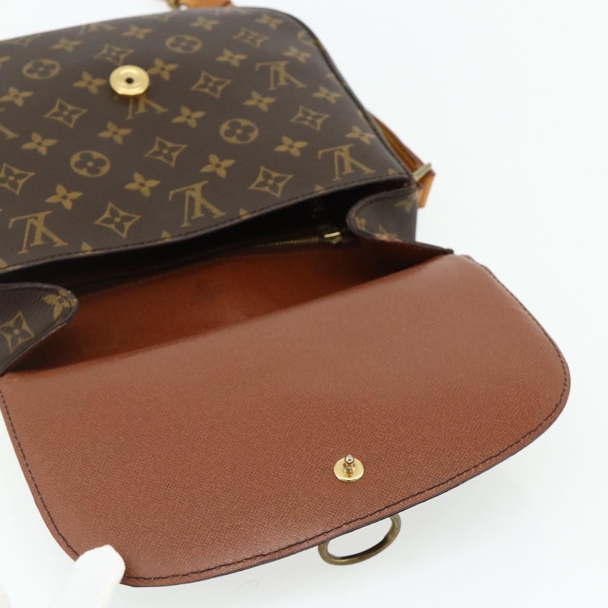 LOUIS VUITTON Monogram Saint Cloud GM Shoulder Bag M51242 LV Auth ep14365A