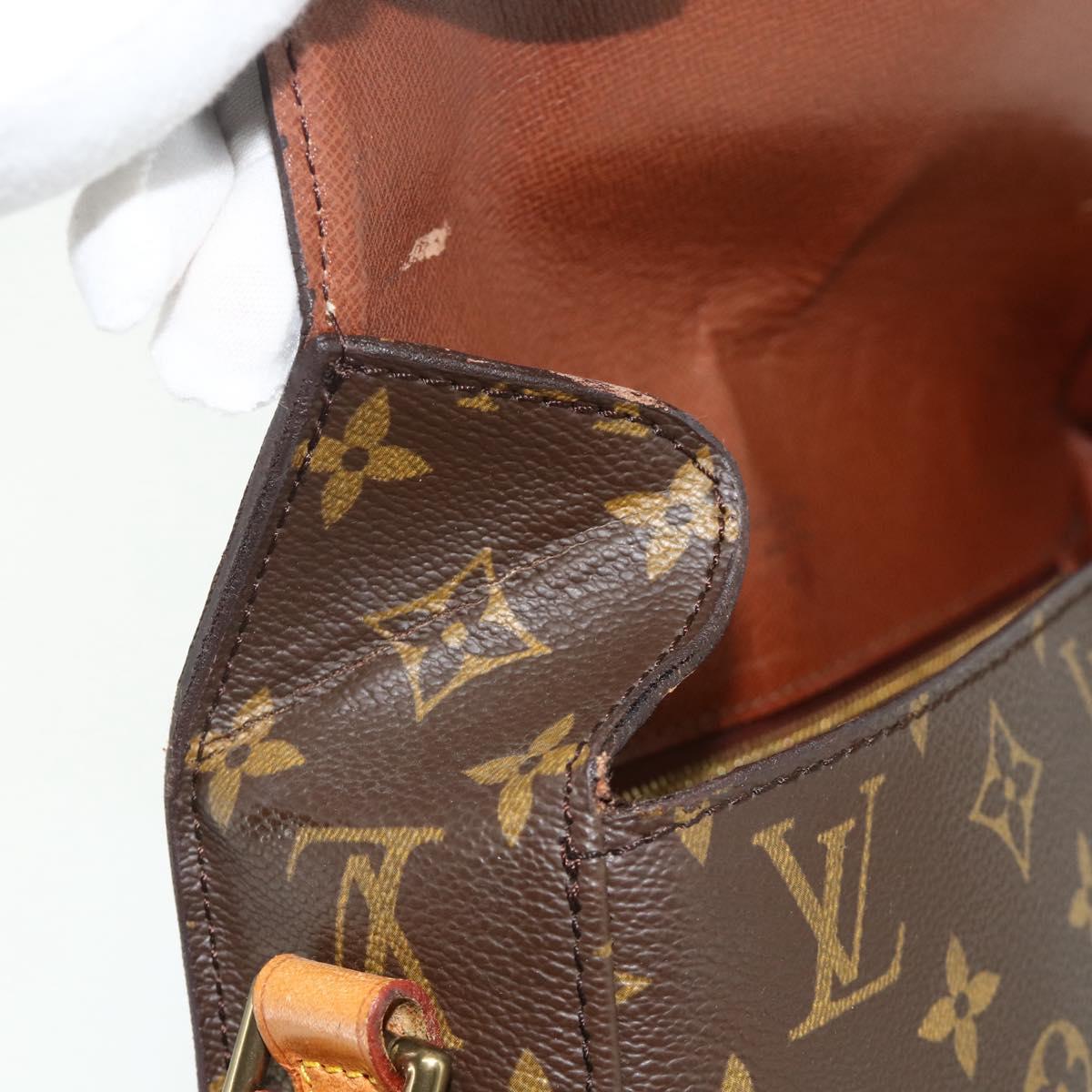 LOUIS VUITTON Monogram Saint Cloud GM Shoulder Bag M51242 LV Auth ep14365A