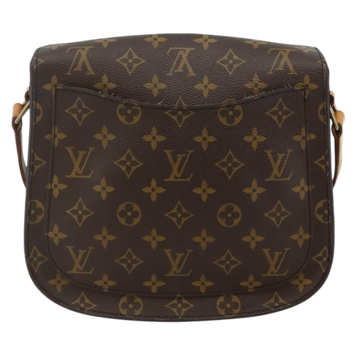 LOUIS VUITTON Monogram Saint Cloud GM Shoulder Bag M51242 LV Auth ep14365A