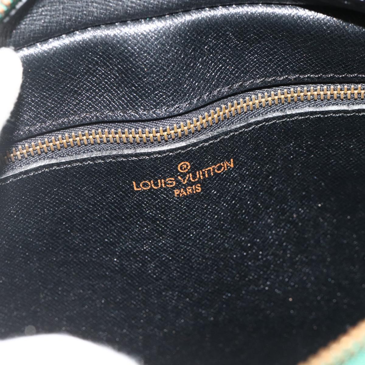 LOUIS VUITTON Epi Jeune Fille MM Shoulder Bag Green M52154 LV Auth ep14366A