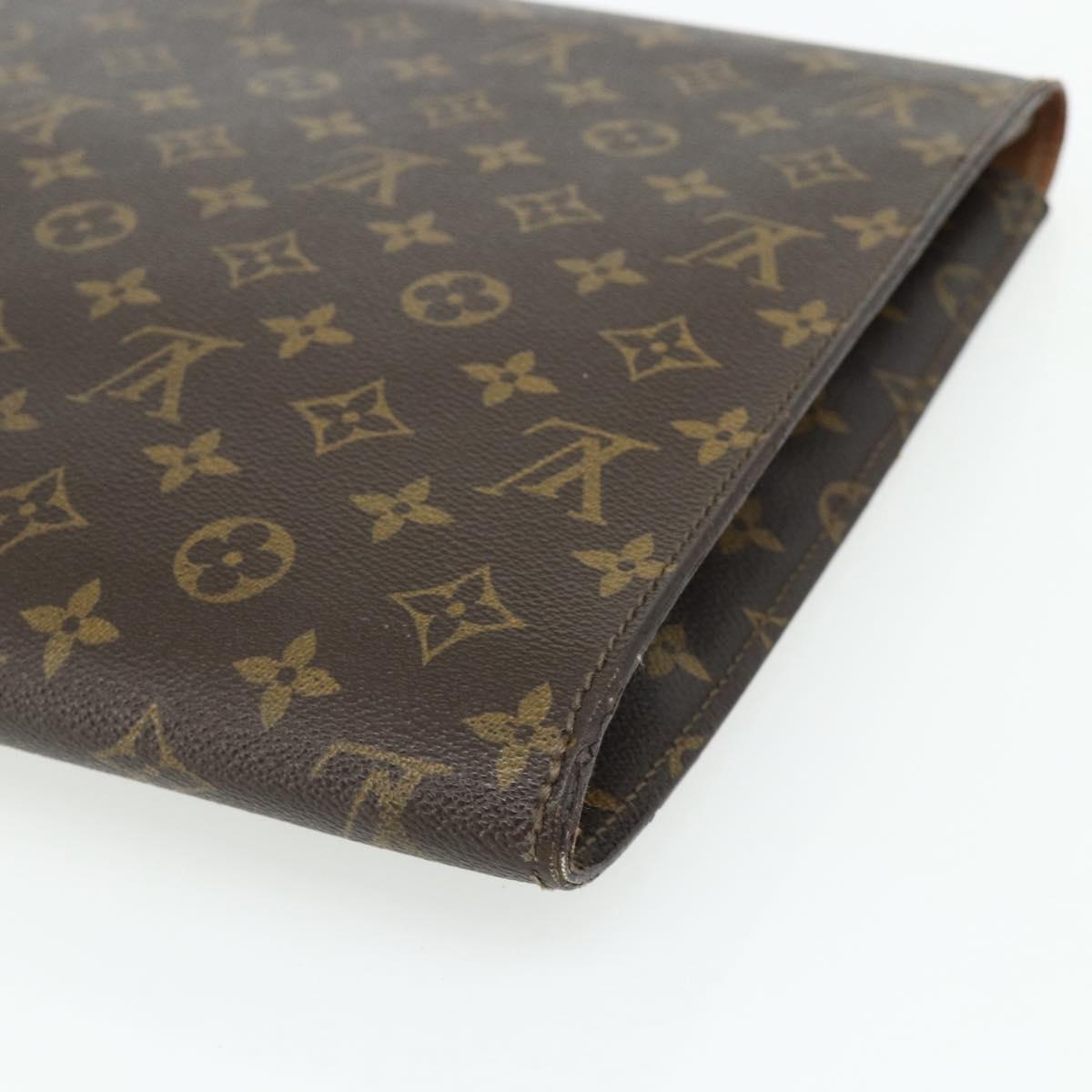 LOUIS VUITTON Monogram Posh Ministor Briefcase M53445 LV Auth ep14375
