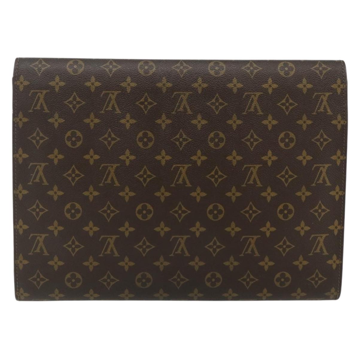 LOUIS VUITTON Monogram Posh Ministor Briefcase M53445 LV Auth ep14375