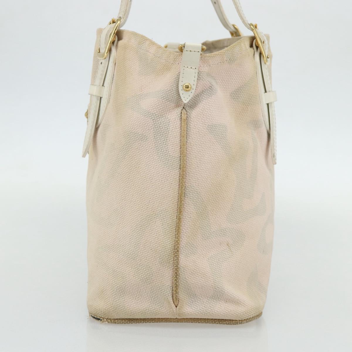 LOUIS VUITTON Cruise line Taicienne PM Bag Canvas Pink M95672 LV Auth ep14376