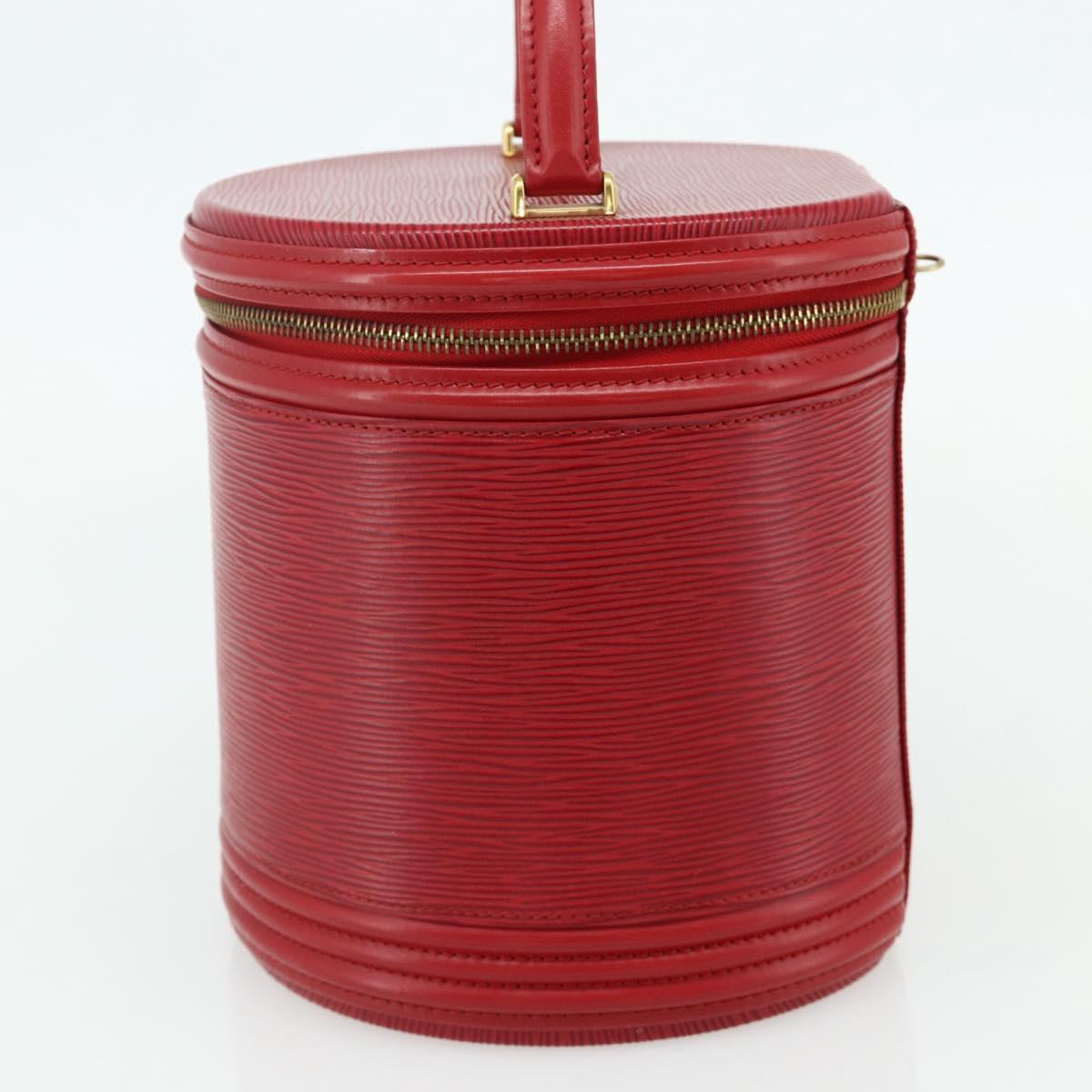 LOUIS VUITTON Epi Cannes Hand Bag Red M48037 LV Auth ep14383A