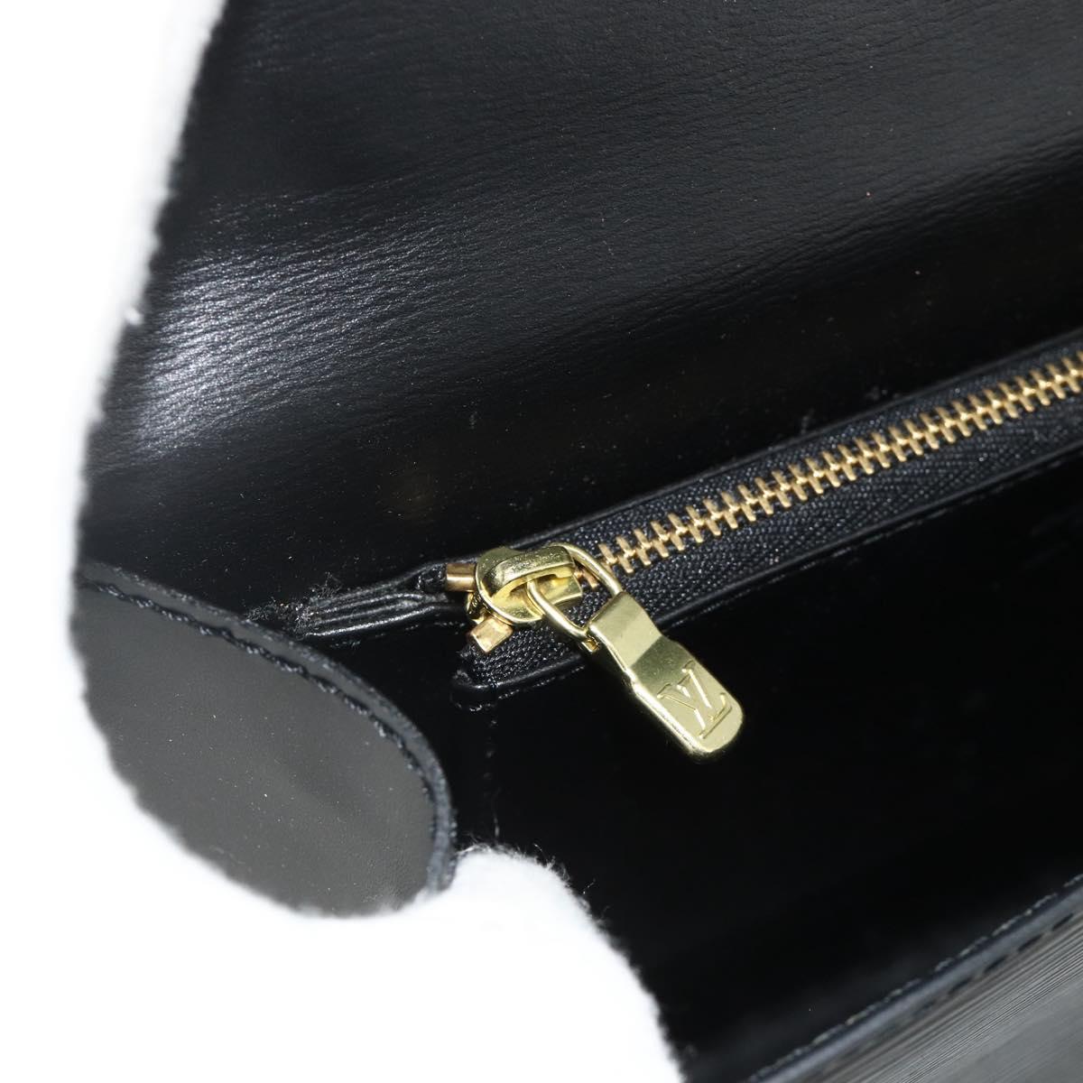 LOUIS VUITTON Epi Malesherbes Hand Bag Black M52372 LV Auth ep14395A