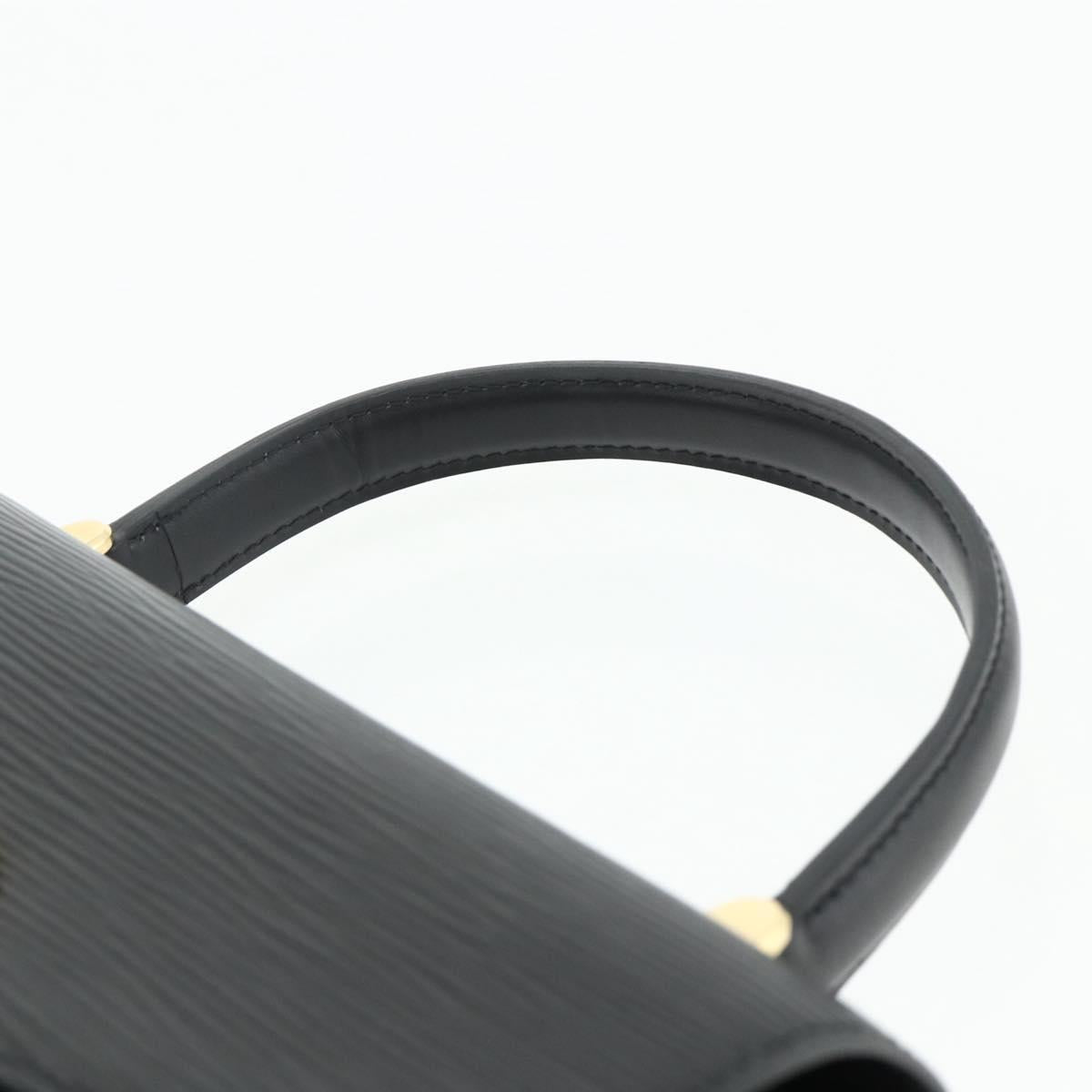 LOUIS VUITTON Epi Malesherbes Hand Bag Black M52372 LV Auth ep14395A