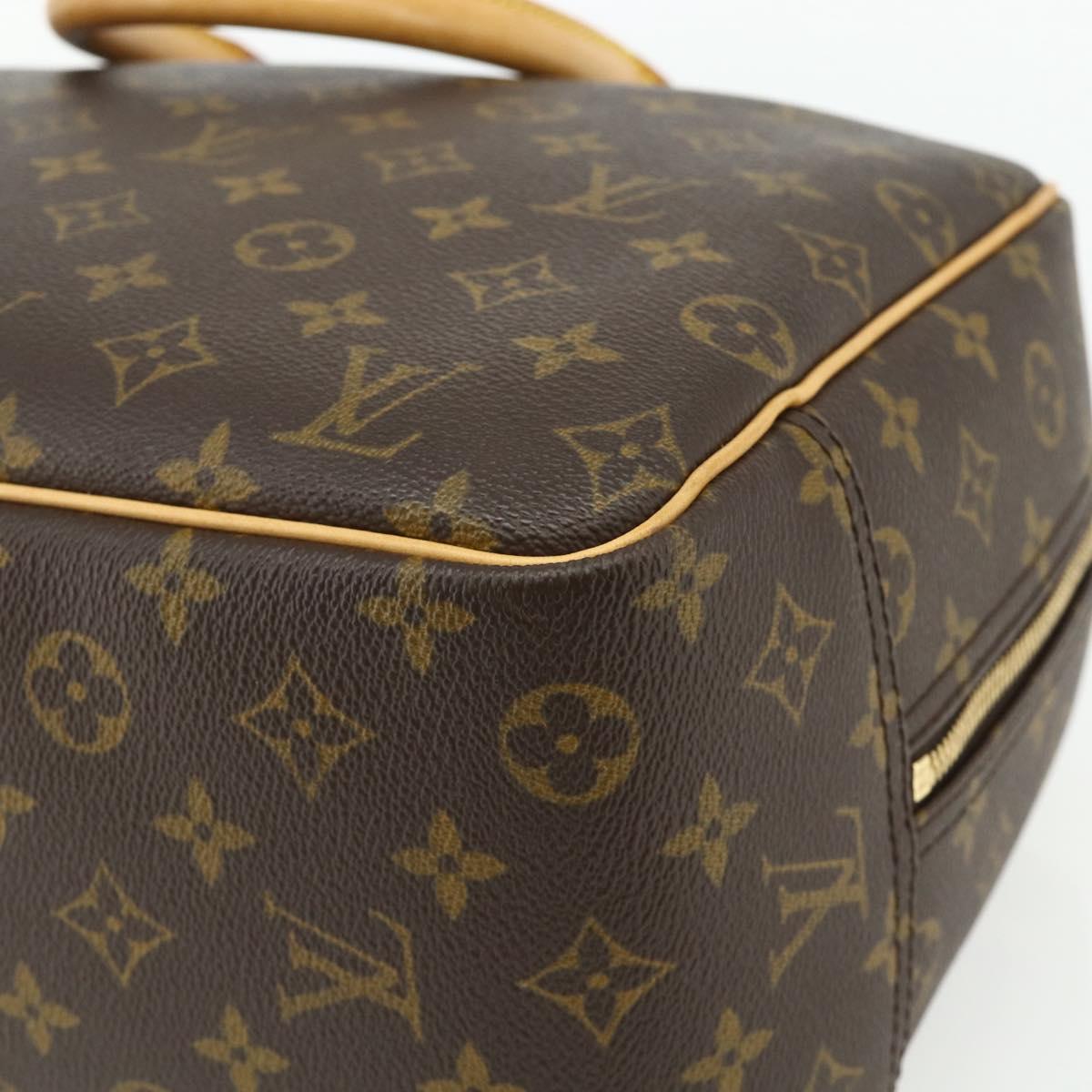 LOUIS VUITTON Monogram Deauville Hand Bag M47270 LV Auth ep14407A