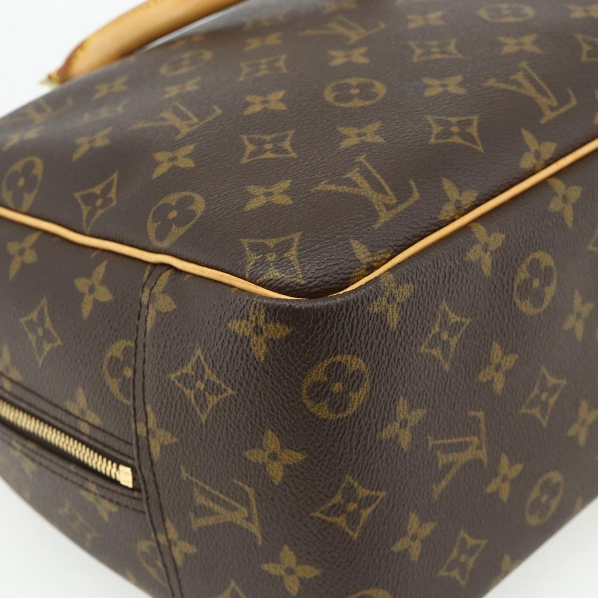 LOUIS VUITTON Monogram Deauville Hand Bag M47270 LV Auth ep14407A